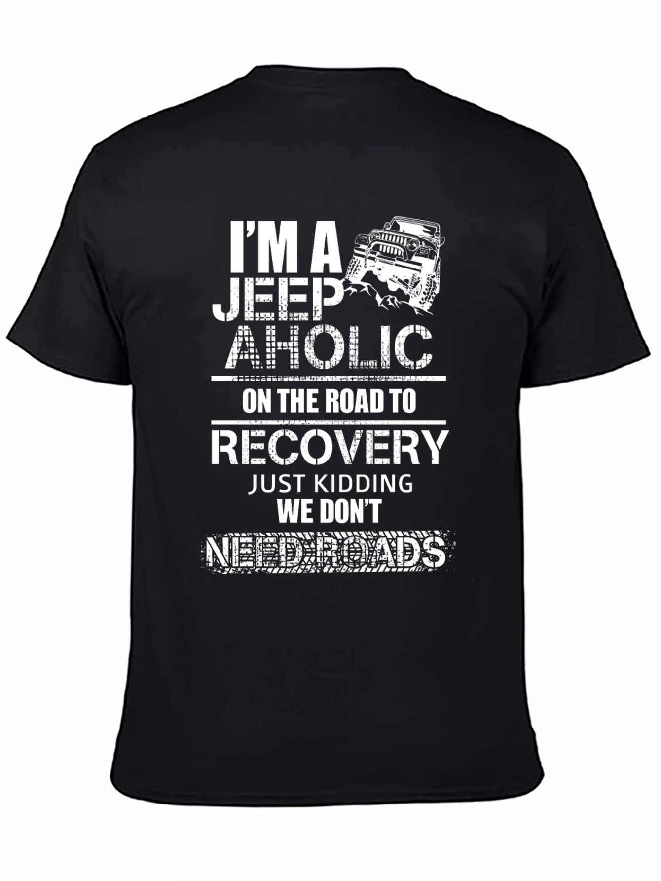 Jeepaholic T-Shirt: Off-Road Adventure Tee