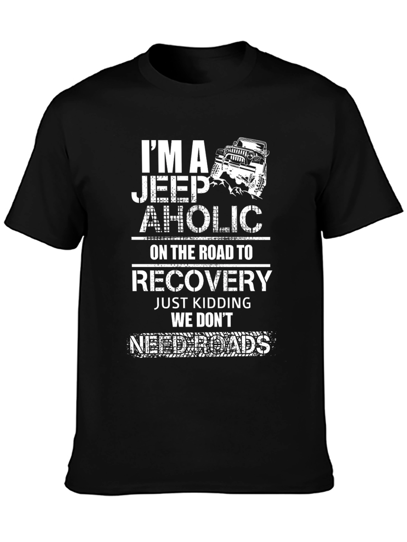 Jeepaholic T-Shirt: Off-Road Adventure Tee
