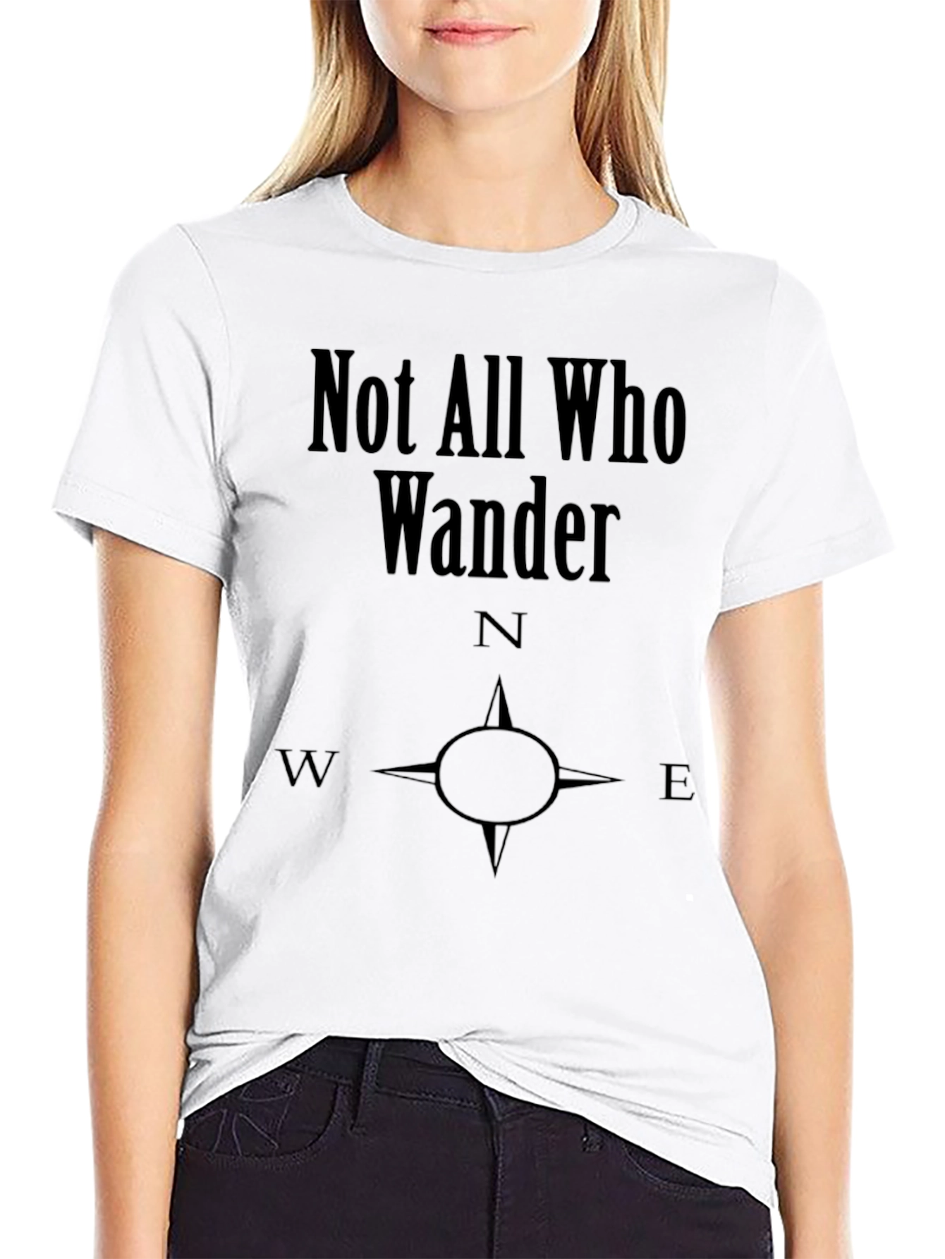 Not All Who Wander Graphic Tee