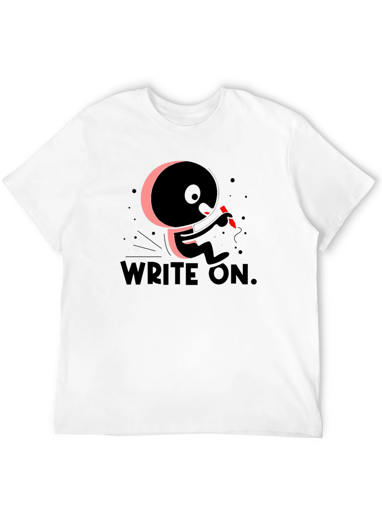 Write On! Graphic Print T-Shirt