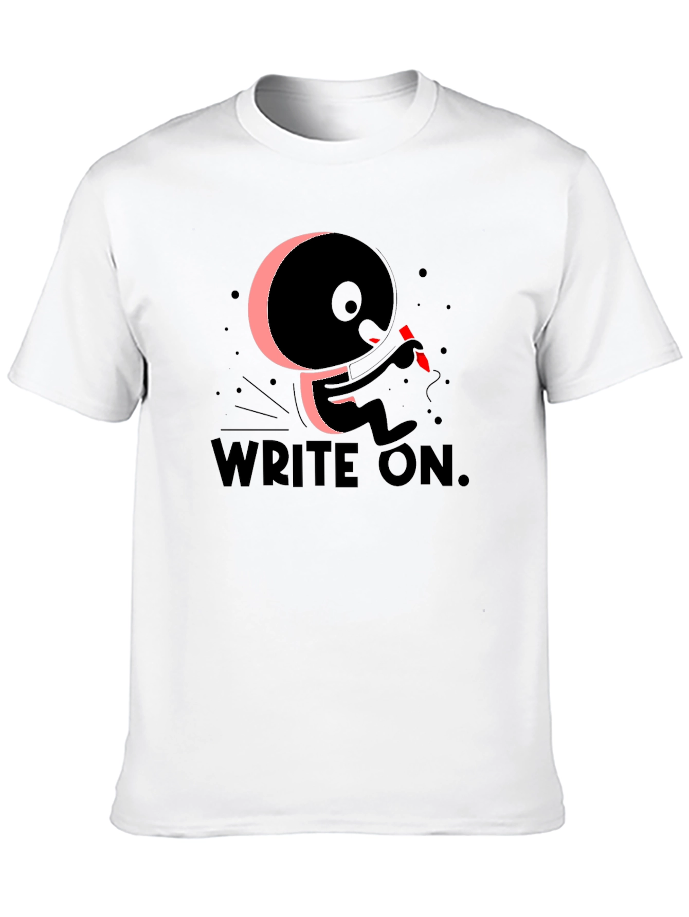 Write On! Graphic Print T-Shirt