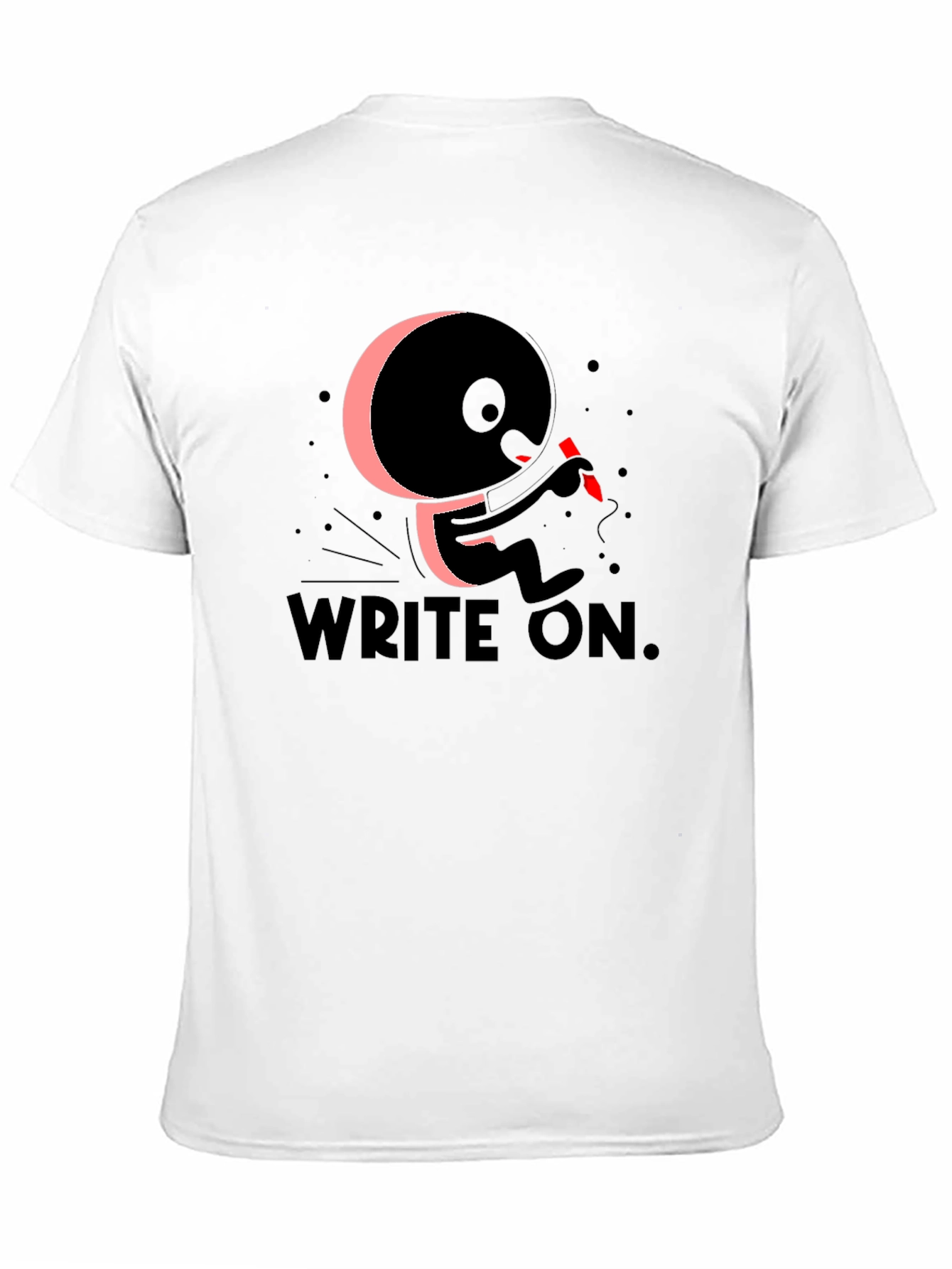 Write On! Graphic Print T-Shirt
