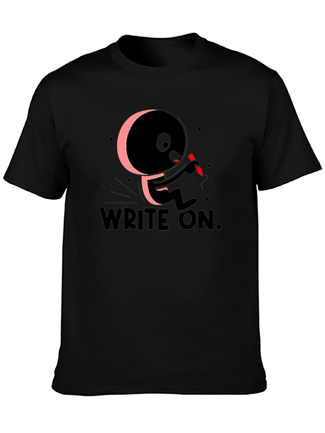 Write On! Graphic Print T-Shirt