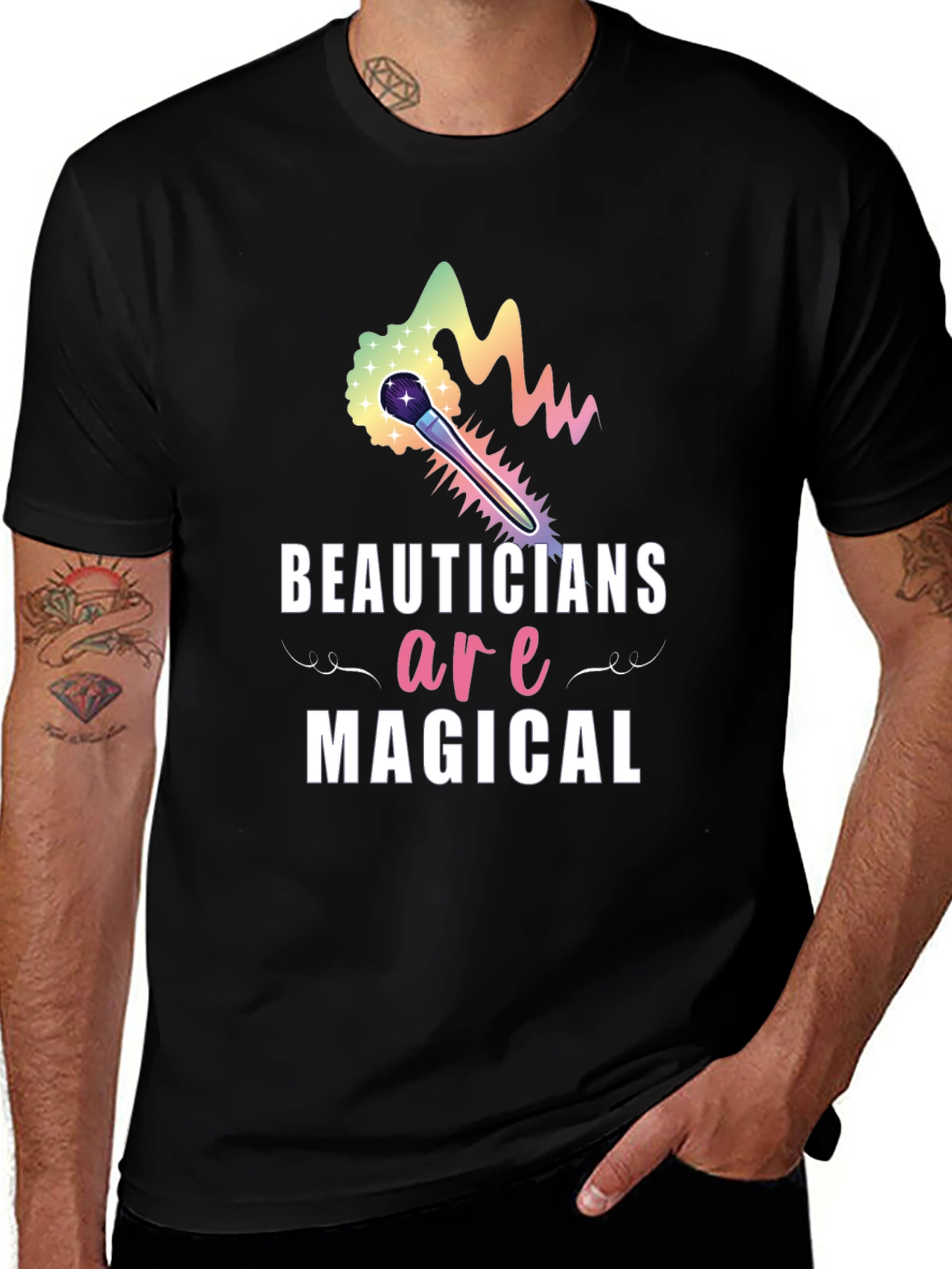 Beauticians Are Magical T-Shirt - Cosmetology Gift