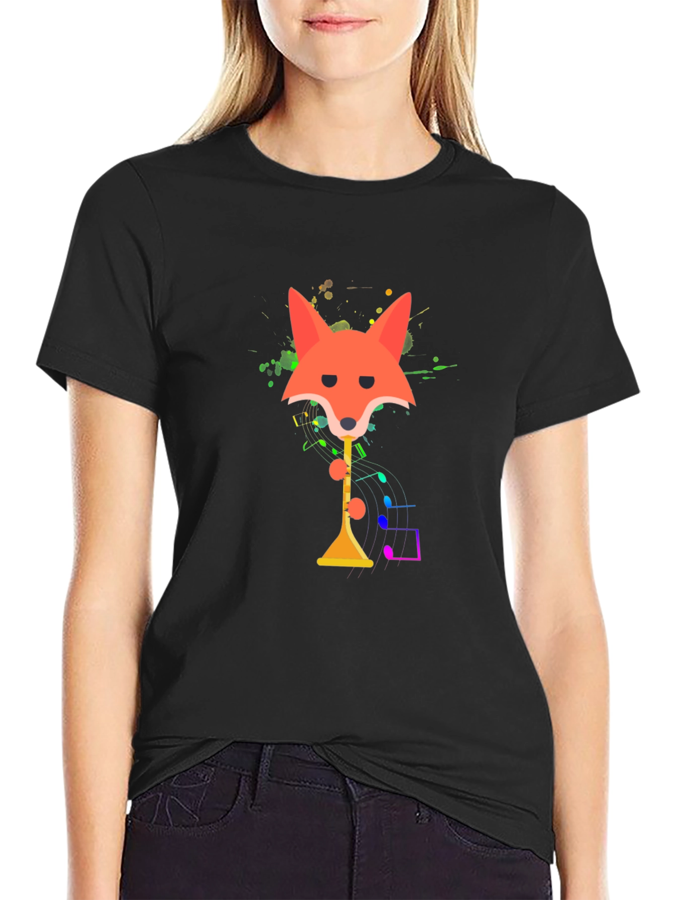 Fox Musician Graphic Tee