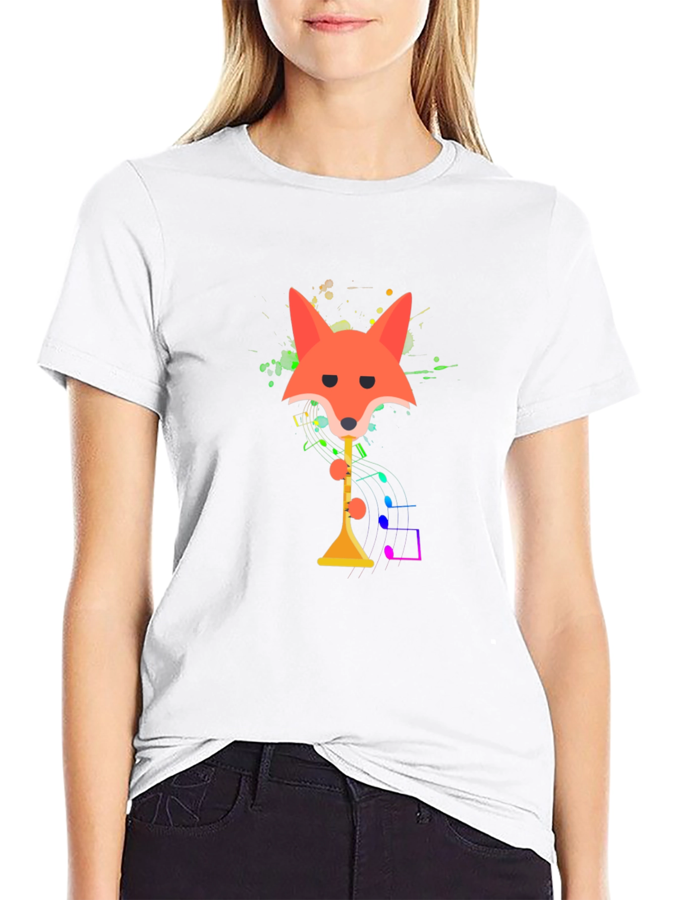 Fox Musician Graphic Tee