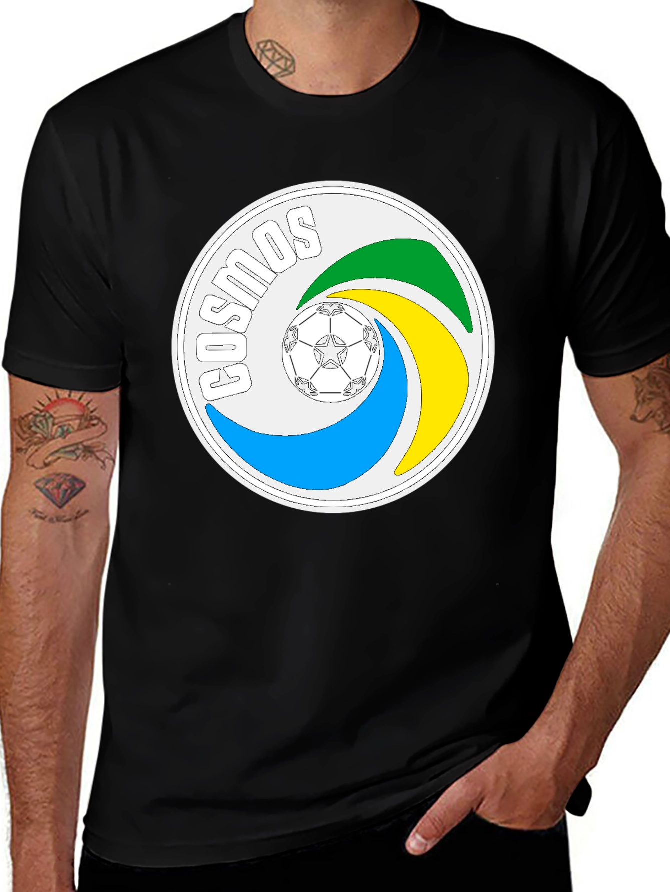 NY Cosmos Retro Soccer T-Shirt