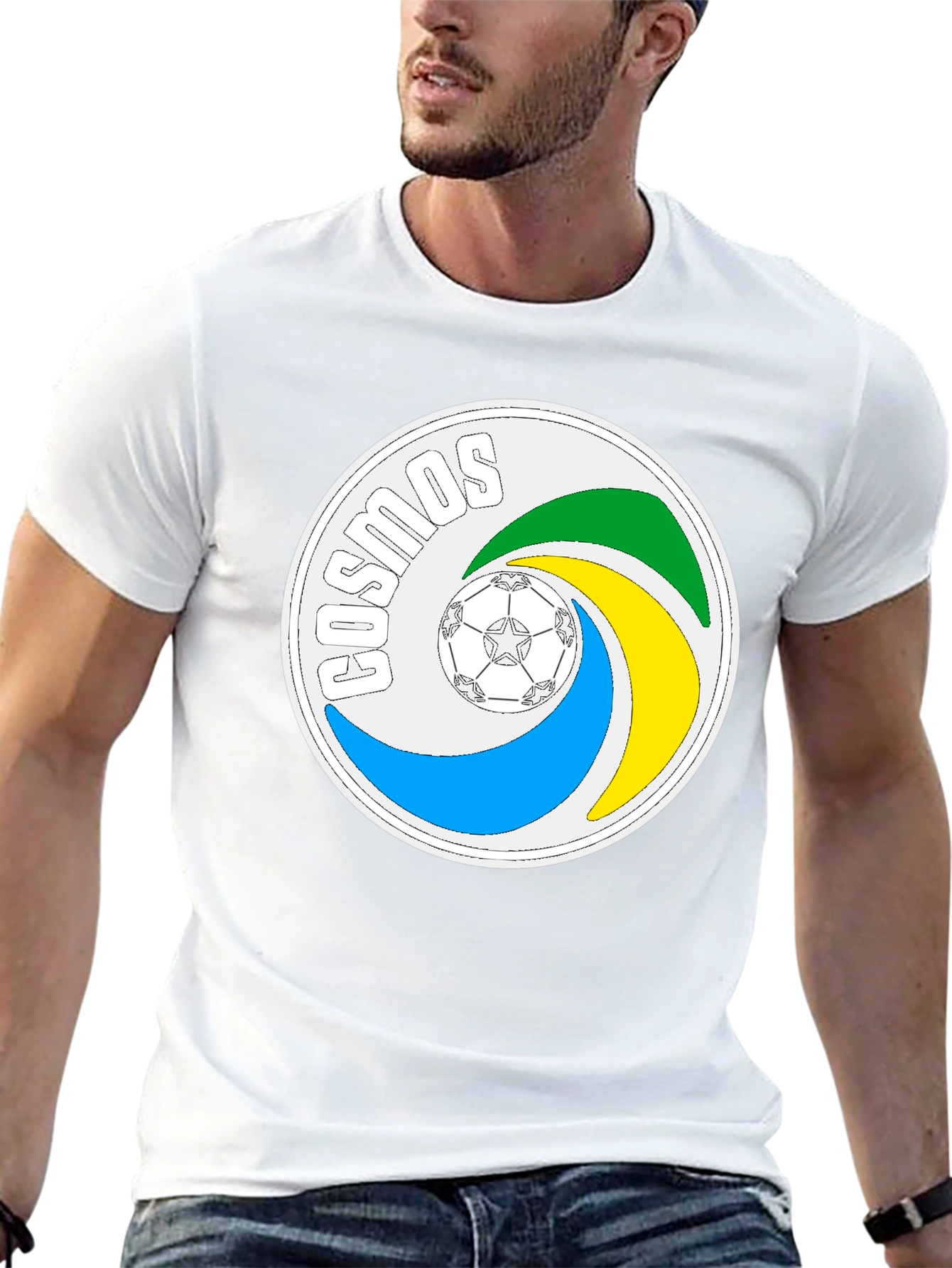 NY Cosmos Retro Soccer T-Shirt