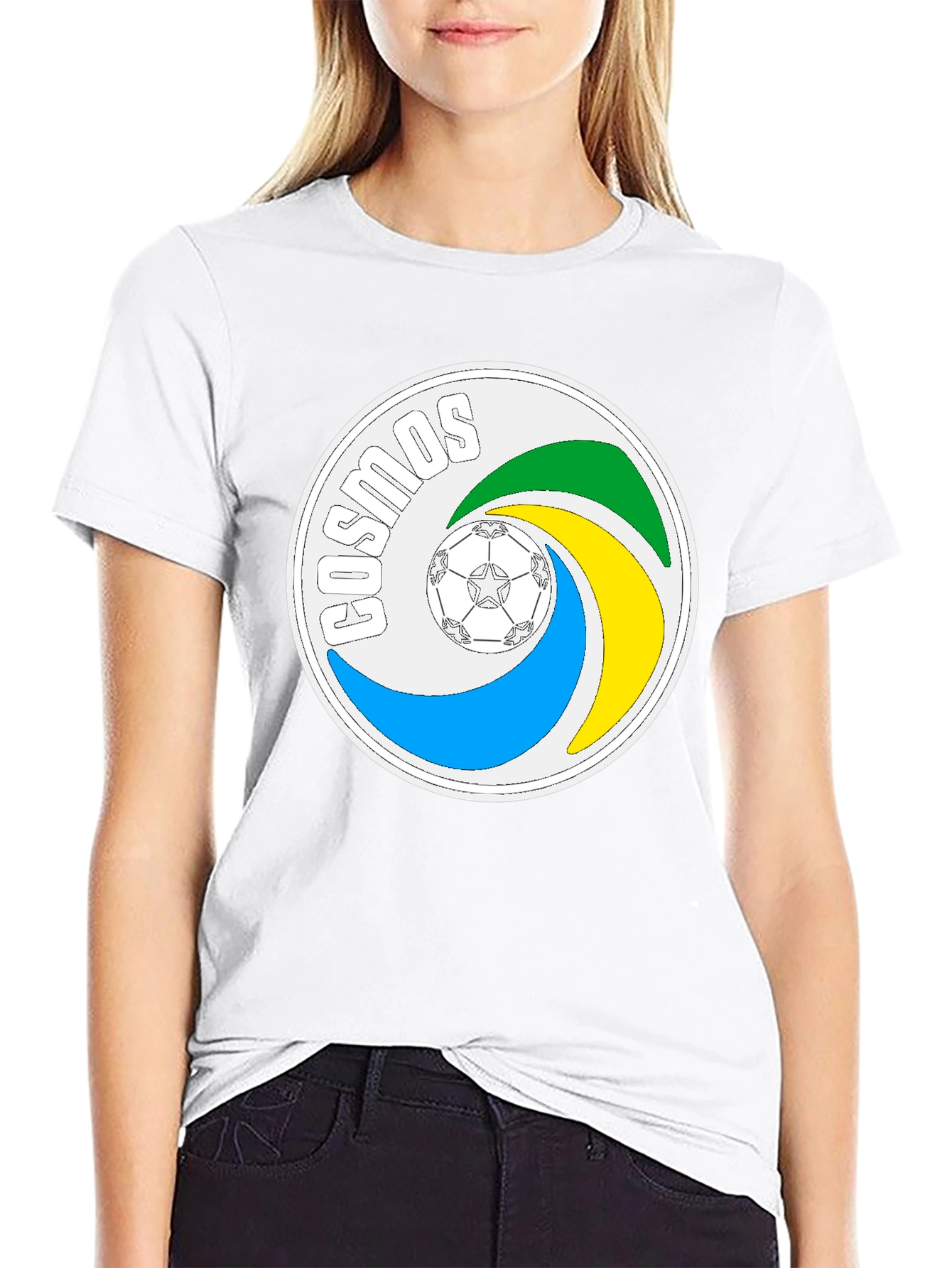 NY Cosmos Retro Soccer T-Shirt