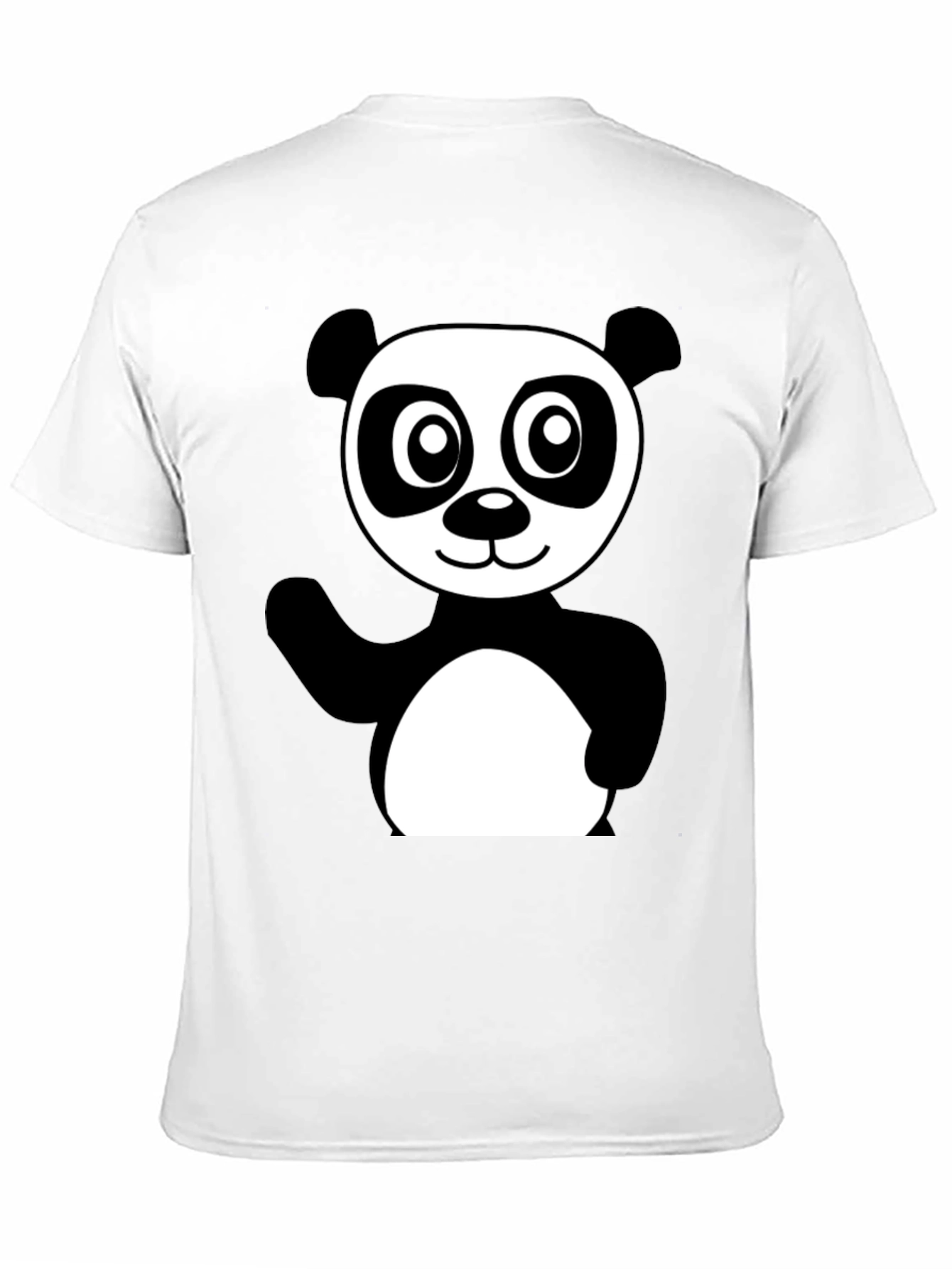 Black Panda Graphic T-Shirt