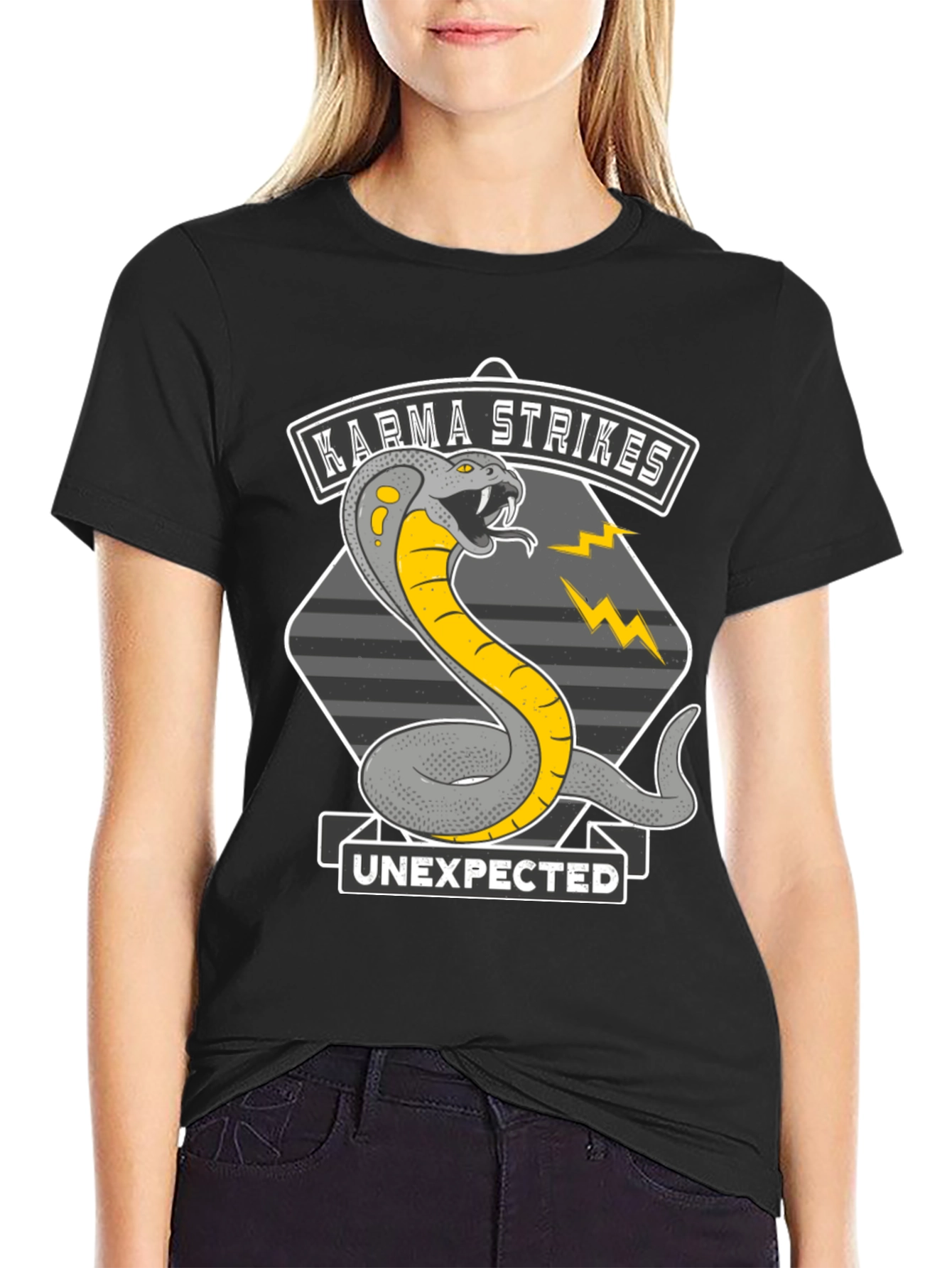 Karma Strikes Unexpectedly T-Shirt