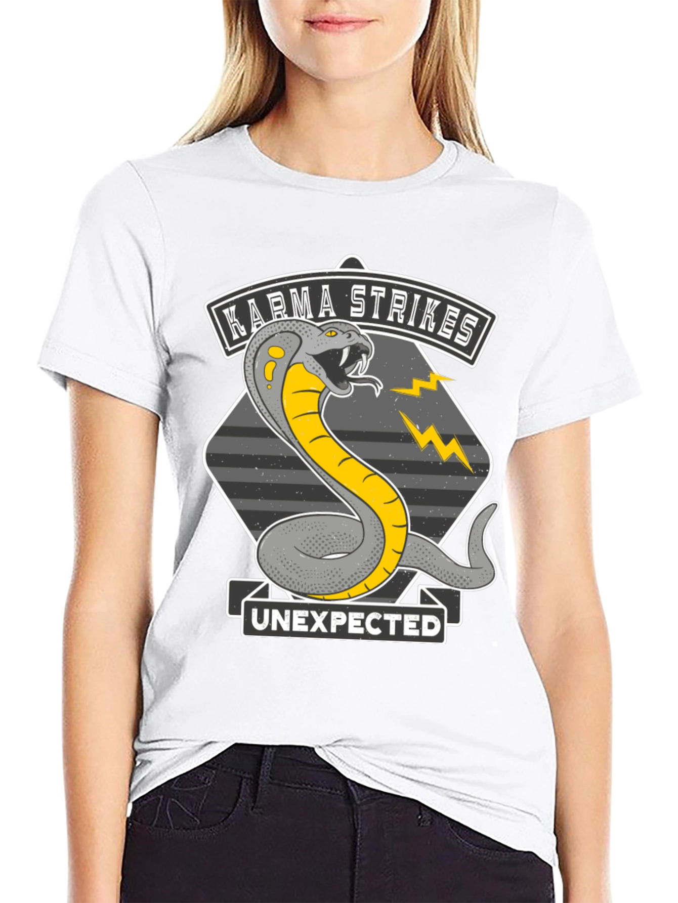 Karma Strikes Unexpectedly T-Shirt