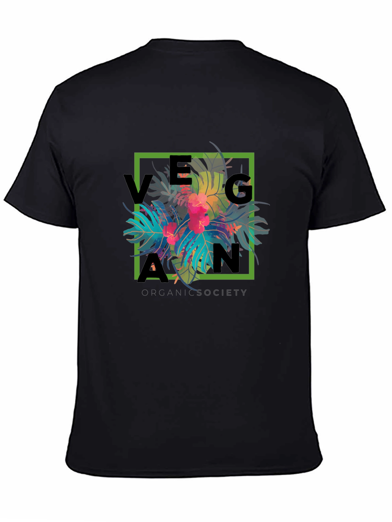 Vegan Organic Society Graphic T-Shirt