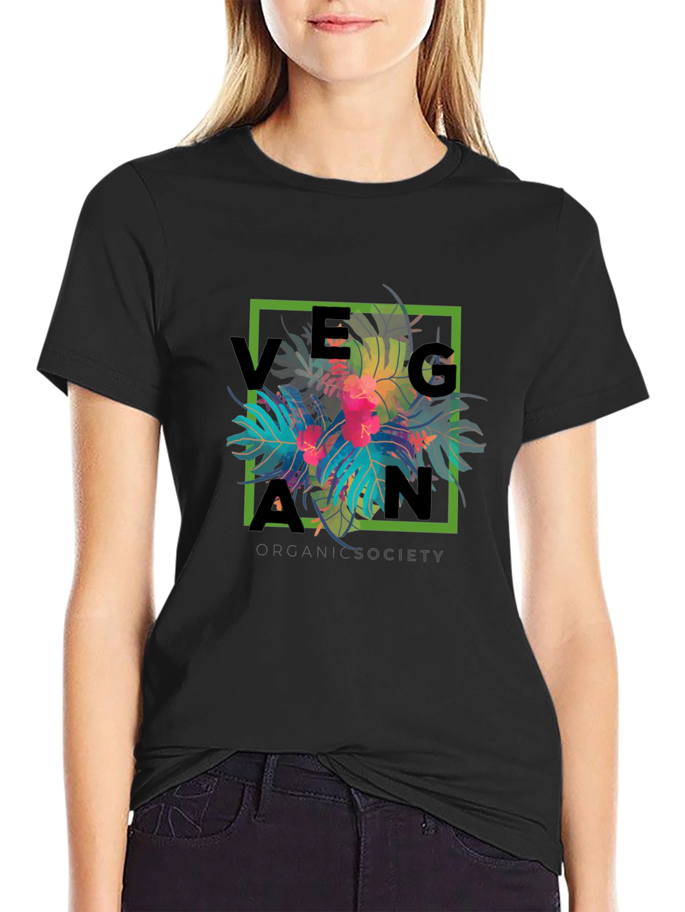 Vegan Organic Society Graphic T-Shirt
