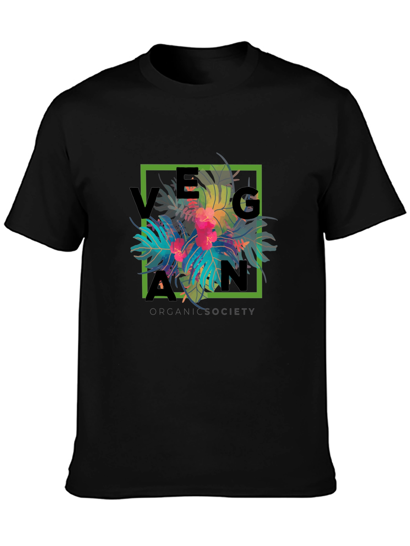 Vegan Organic Society Graphic T-Shirt