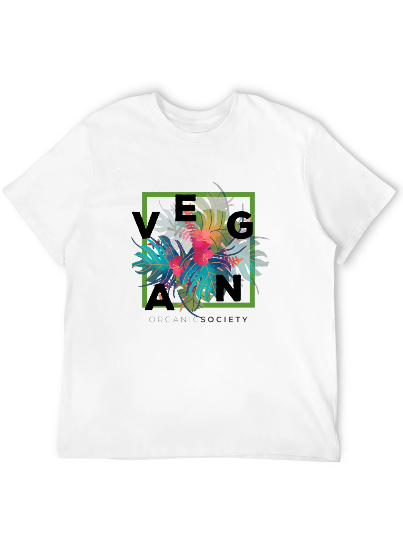 Vegan Organic Society Graphic T-Shirt