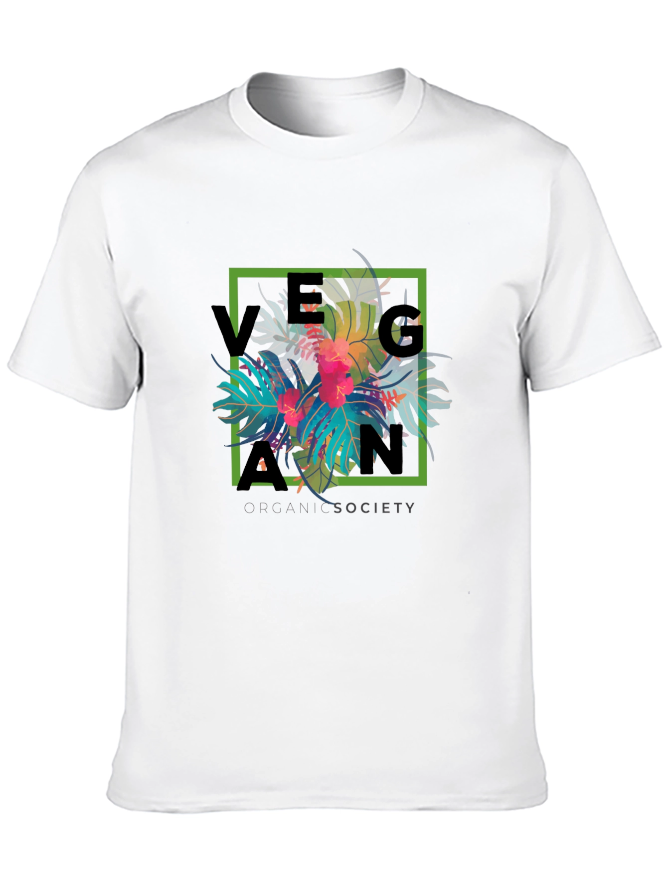 Vegan Organic Society Graphic T-Shirt