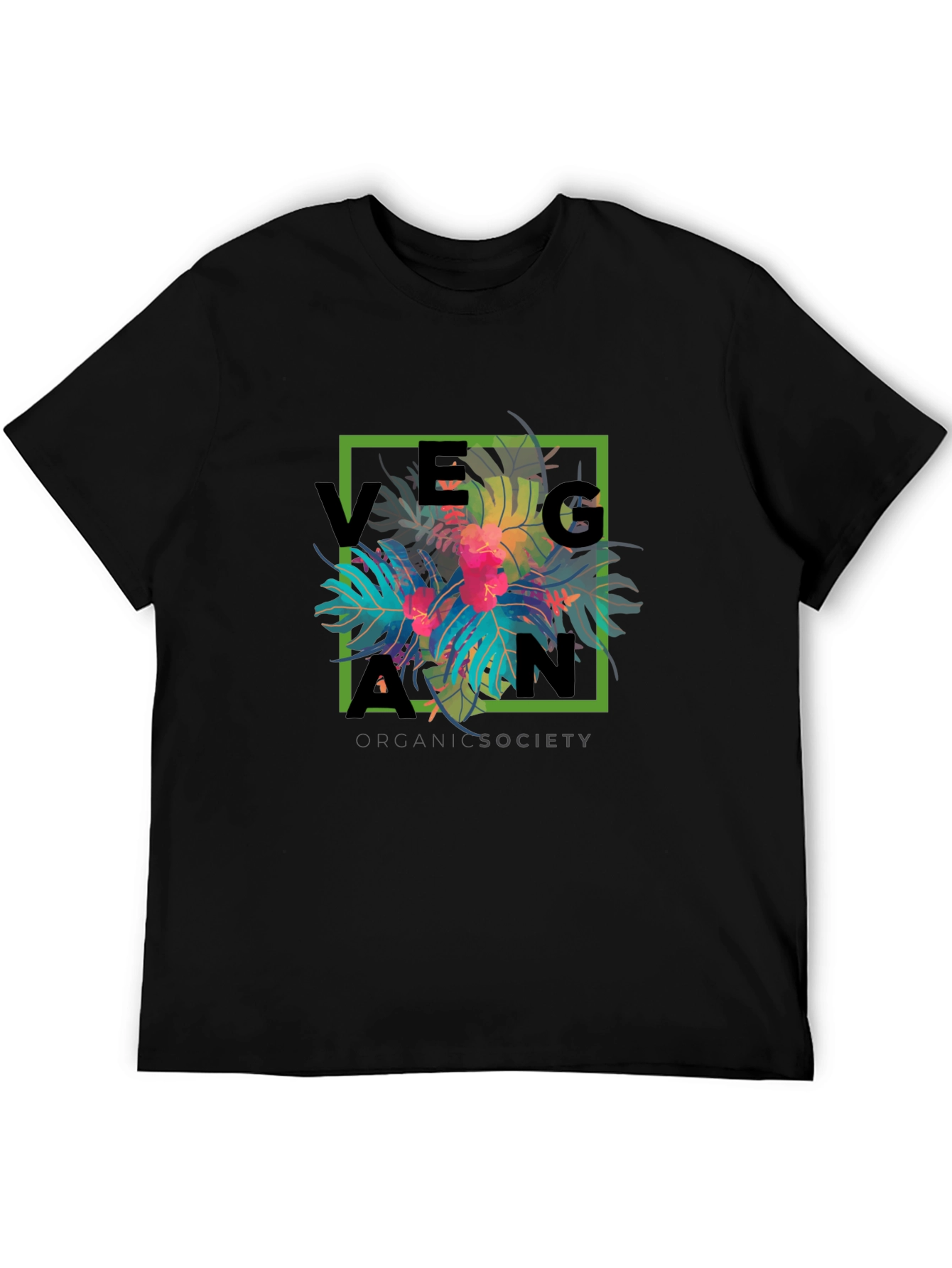 Vegan Organic Society Graphic T-Shirt