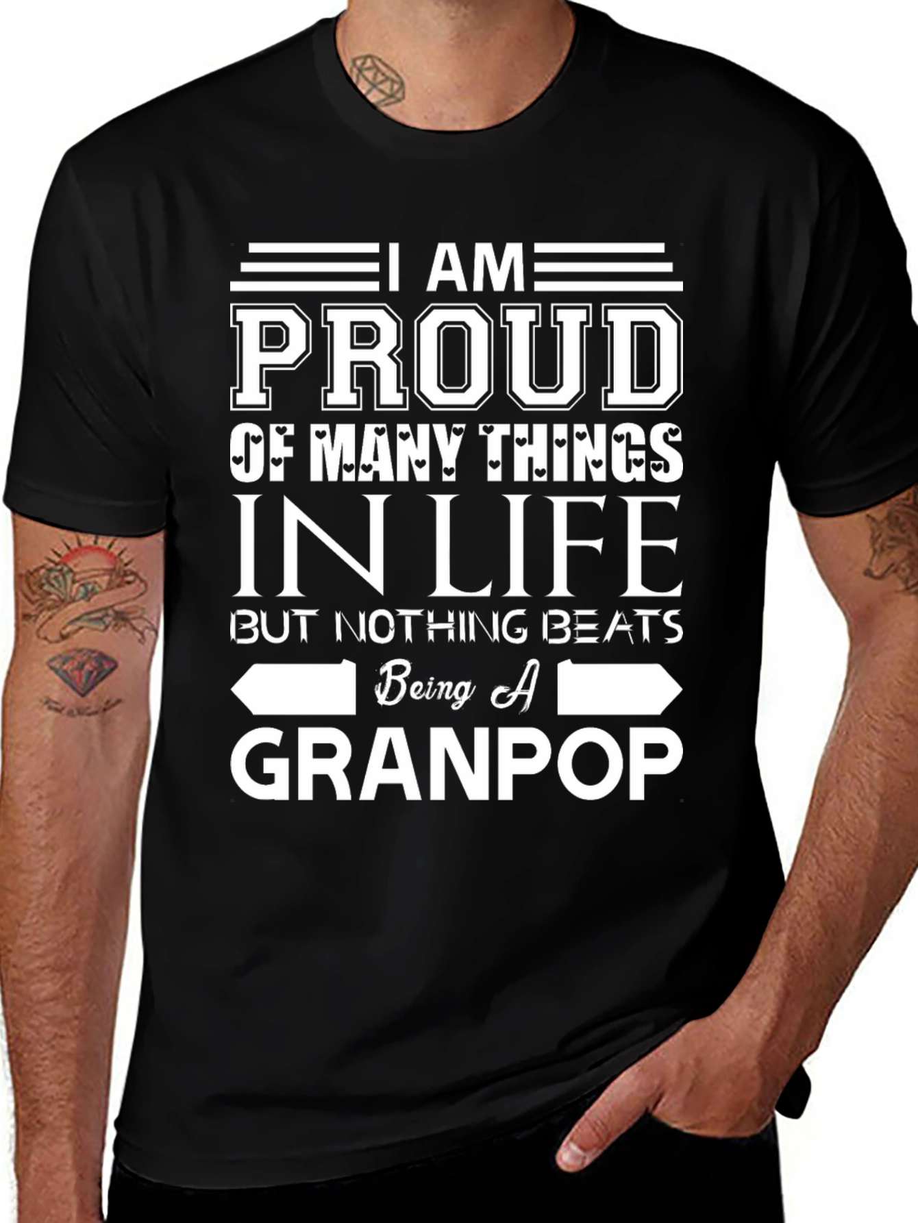 Proud Granpop T-Shirt - Stylish & Comfy