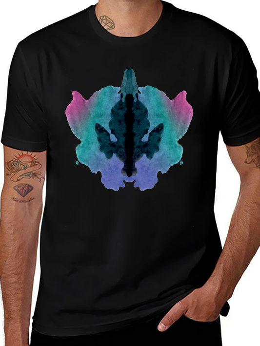 Rorschach Ink Blot Graphic T-Shirt