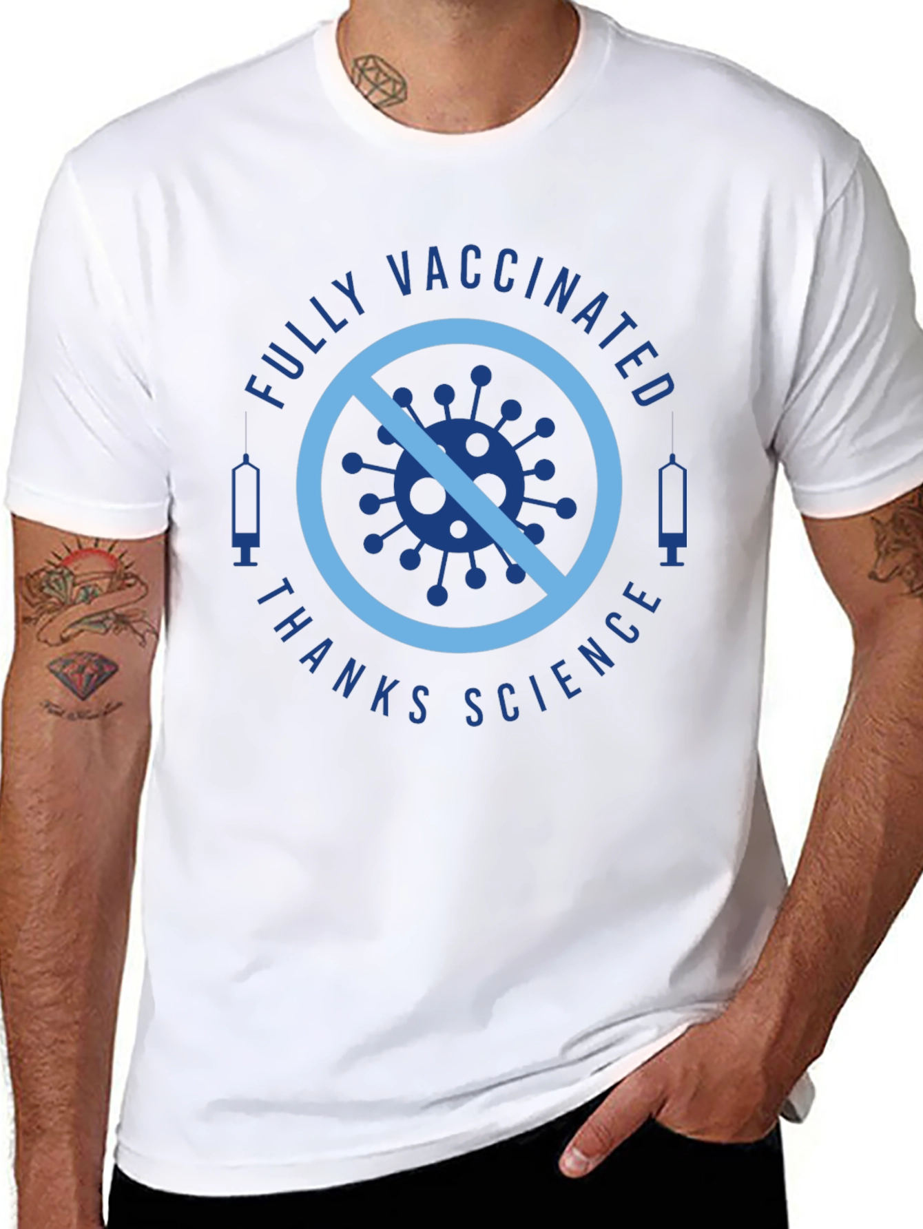 Fully Vaccinated T-Shirt - Thanks Science!