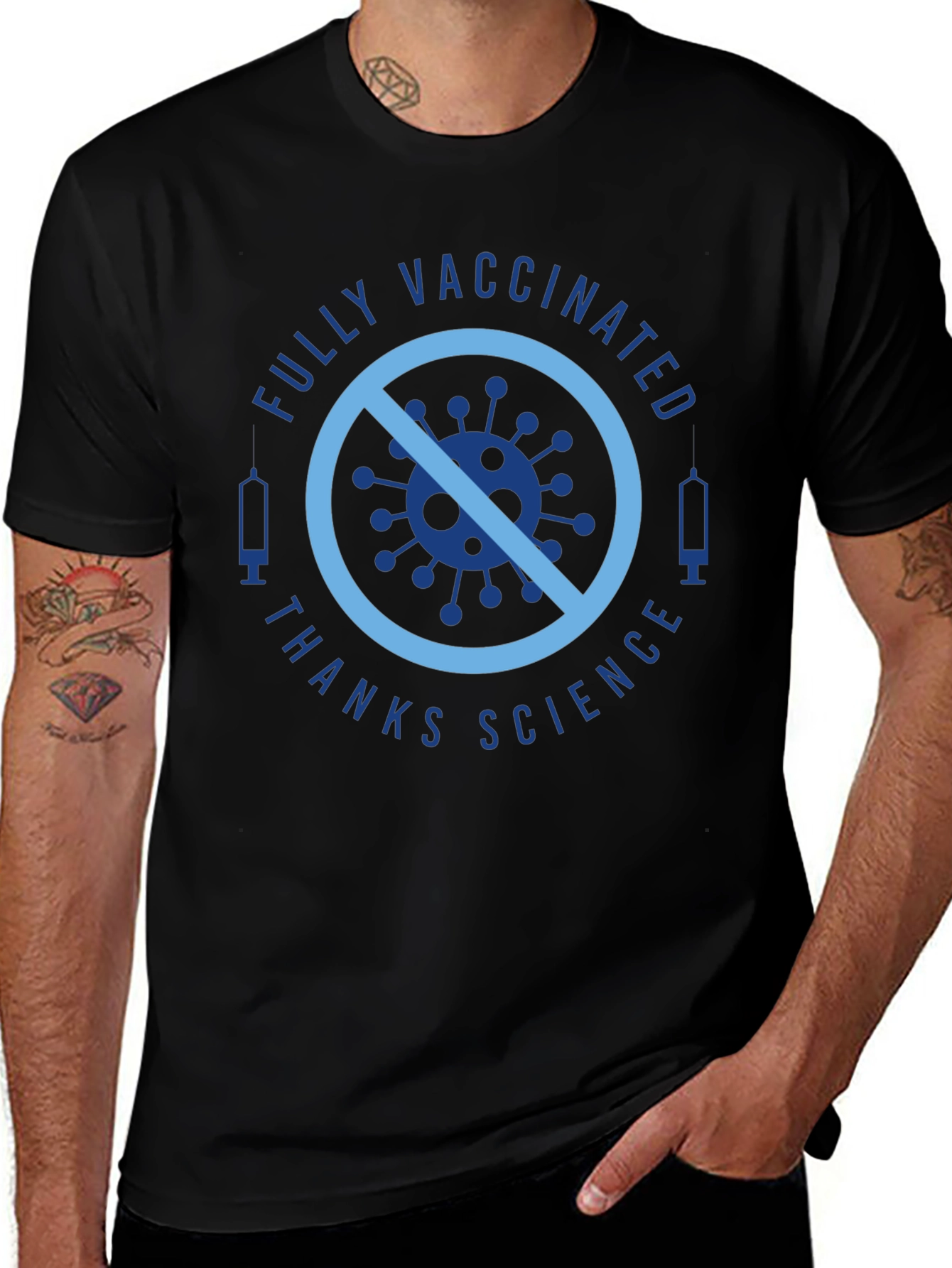 Fully Vaccinated T-Shirt - Thanks Science!