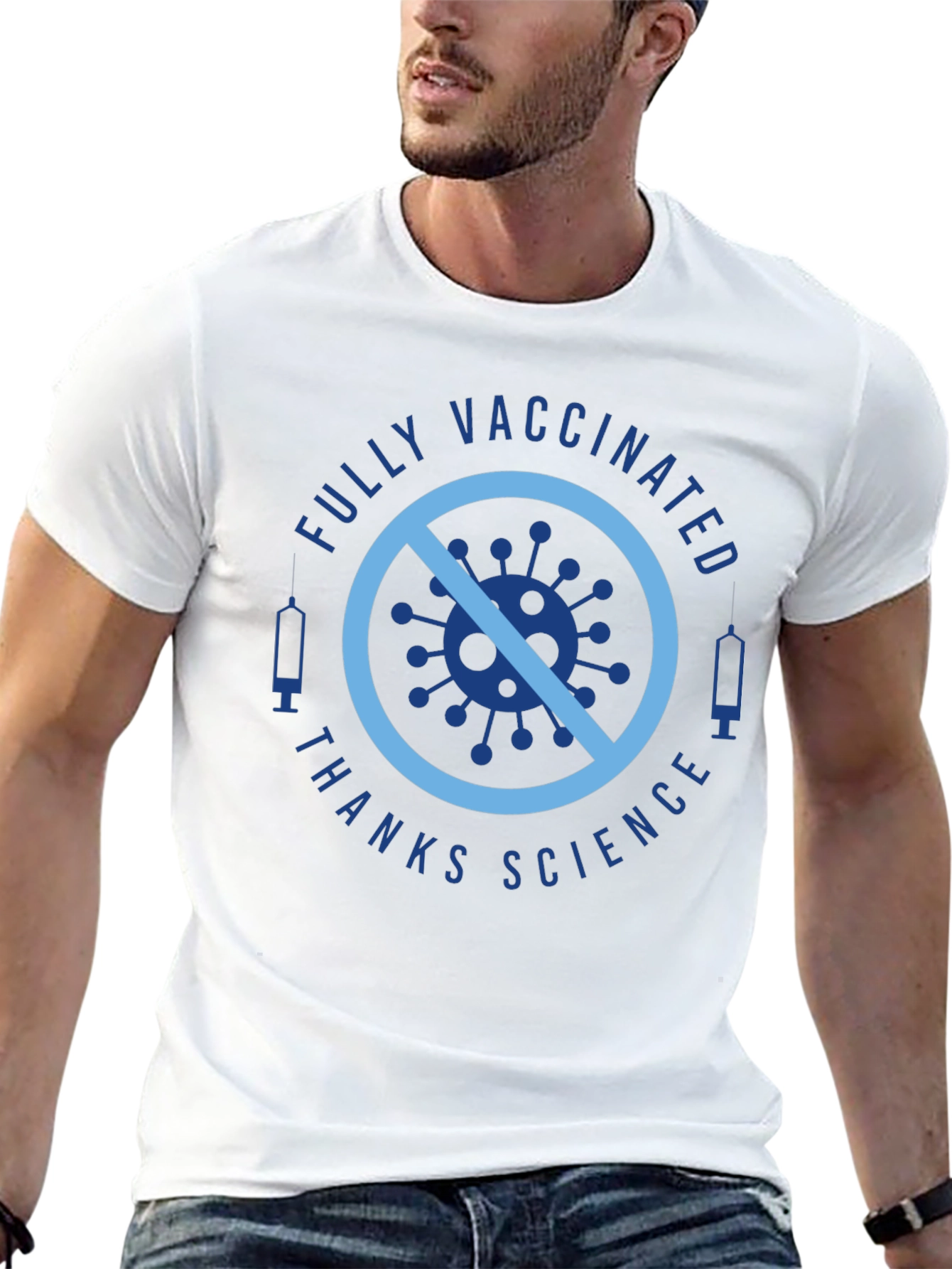 Fully Vaccinated T-Shirt - Thanks Science!