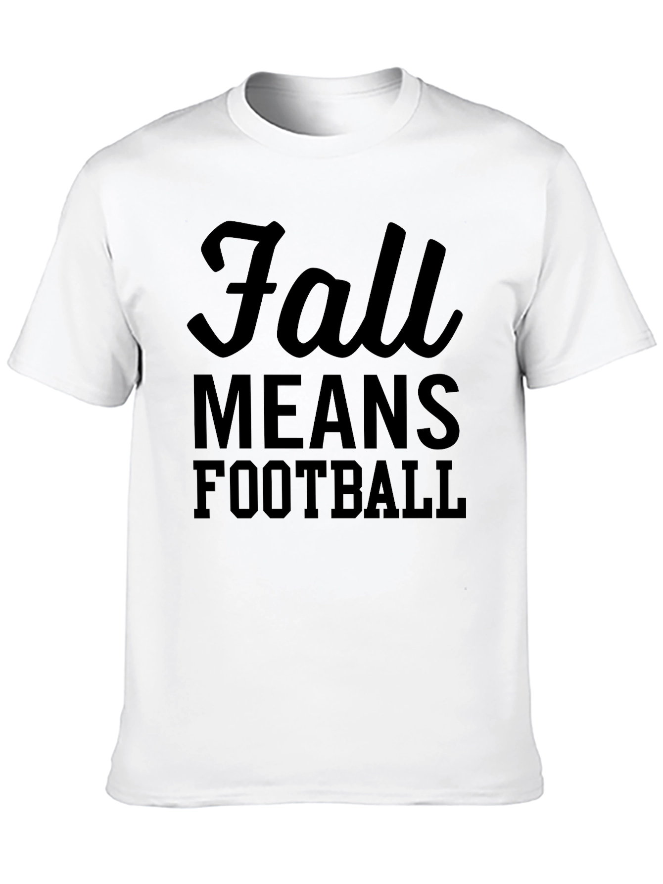Fall Means Football Graphic Tee