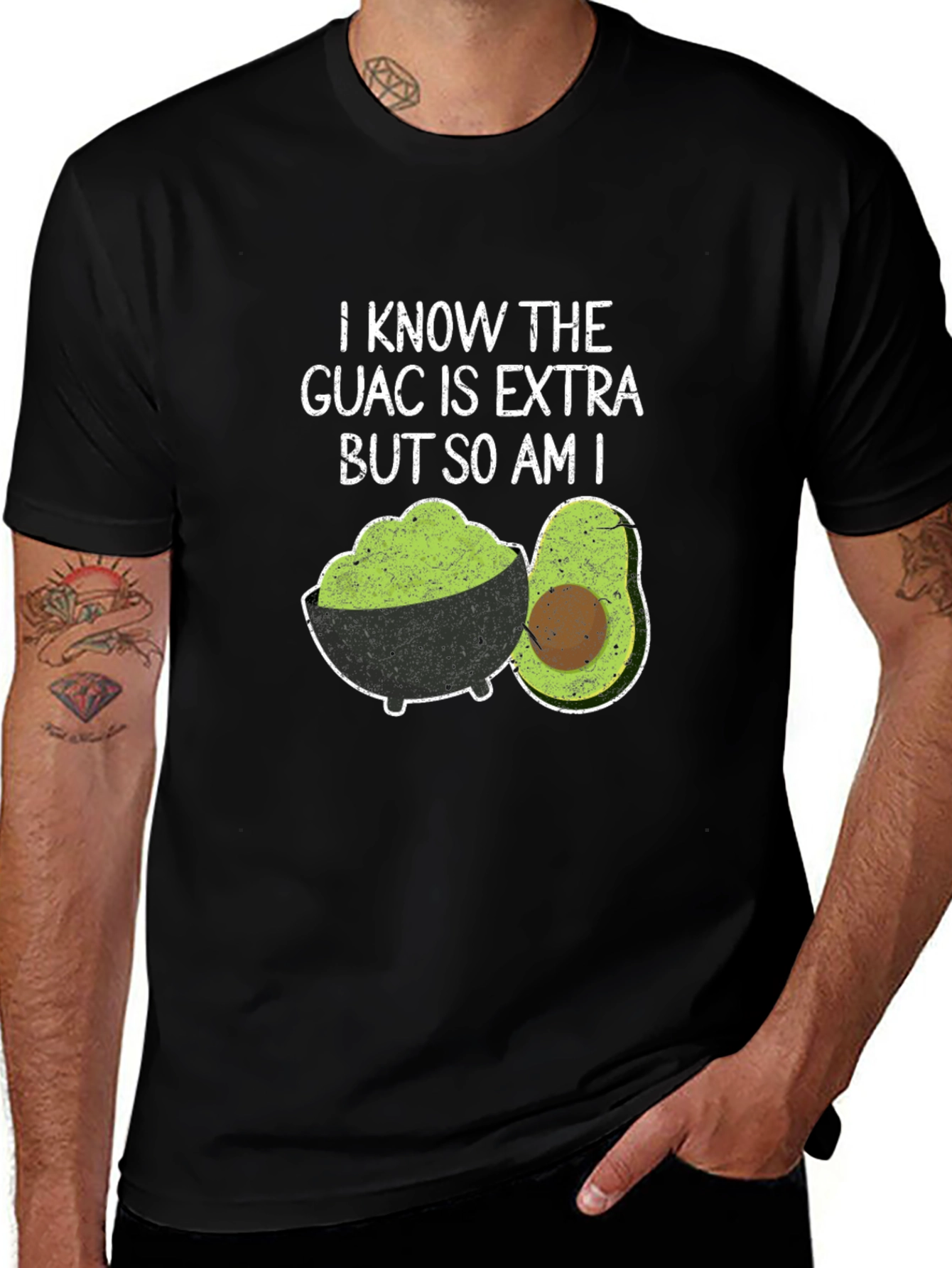 Guac is Extra Graphic T-Shirt