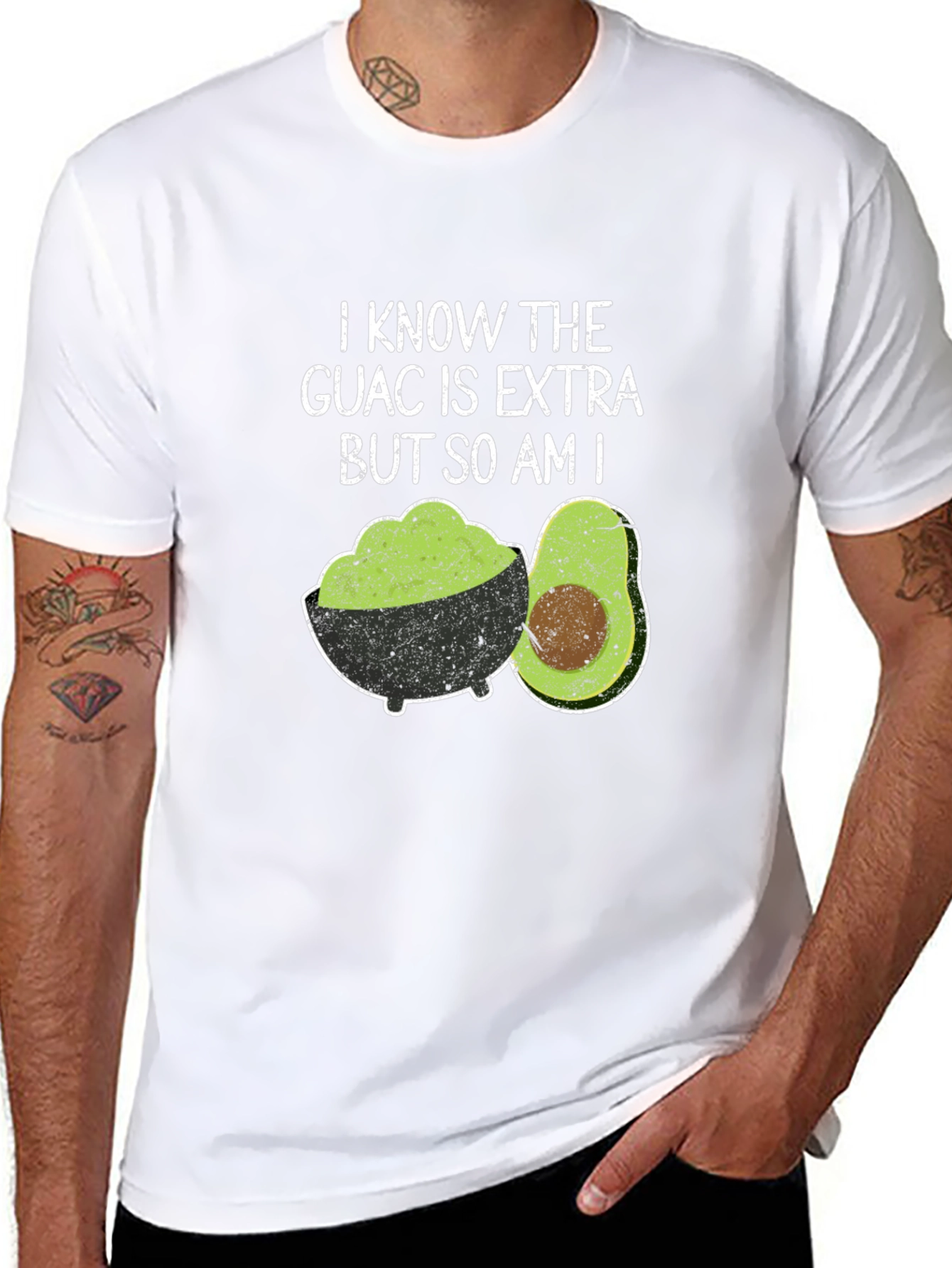 Guac is Extra Graphic T-Shirt