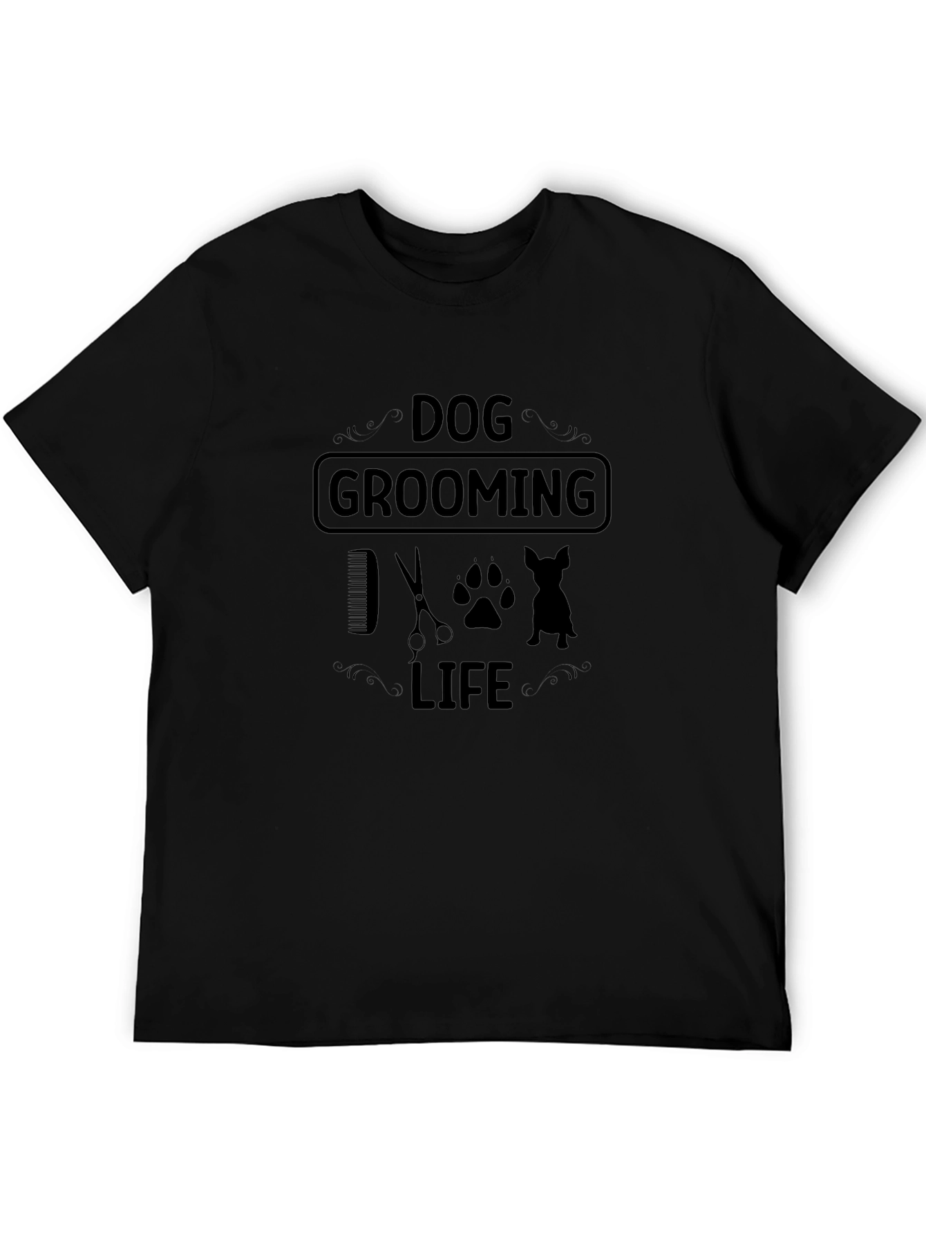 Dog Grooming Life Graphic T-Shirt