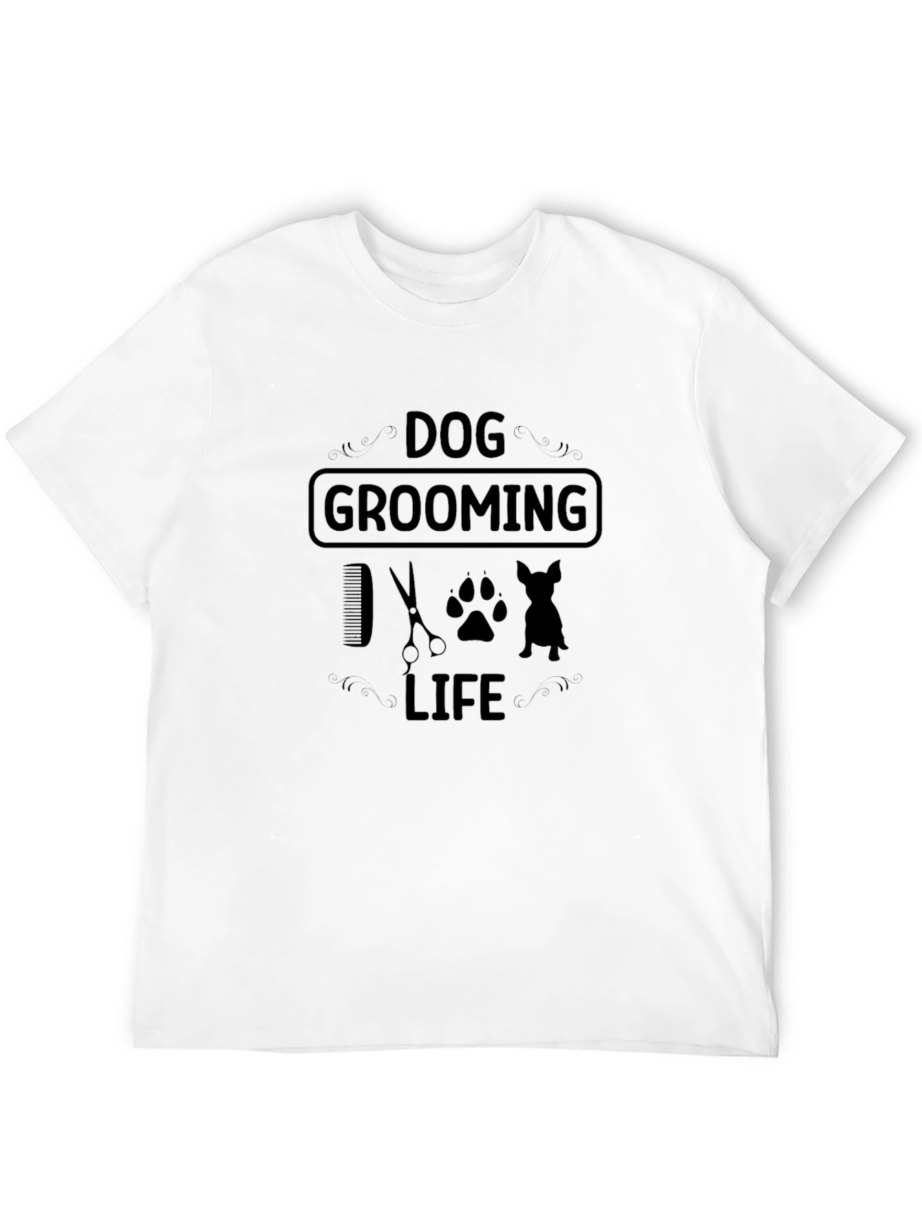 Dog Grooming Life Graphic T-Shirt