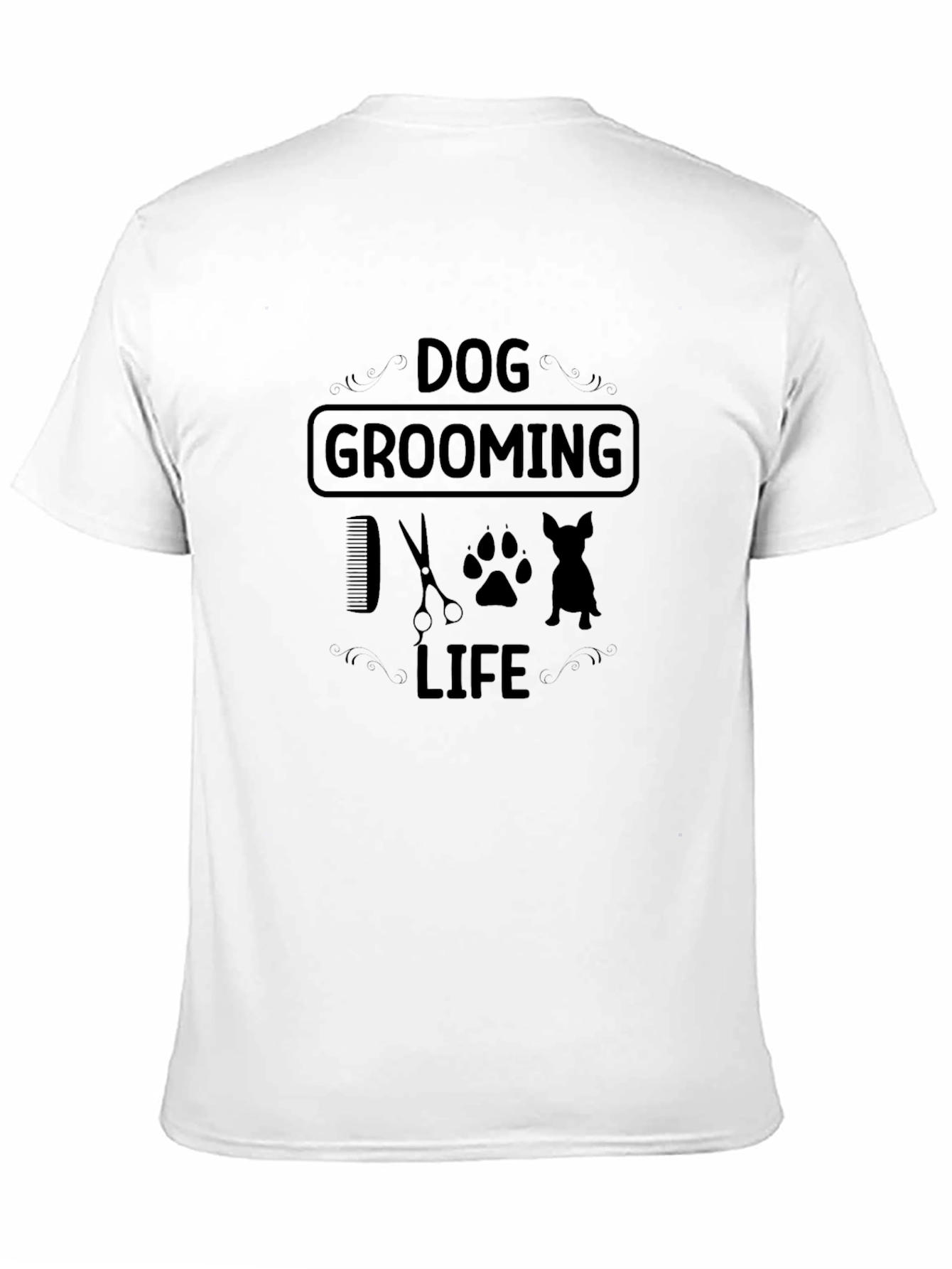Dog Grooming Life Graphic T-Shirt