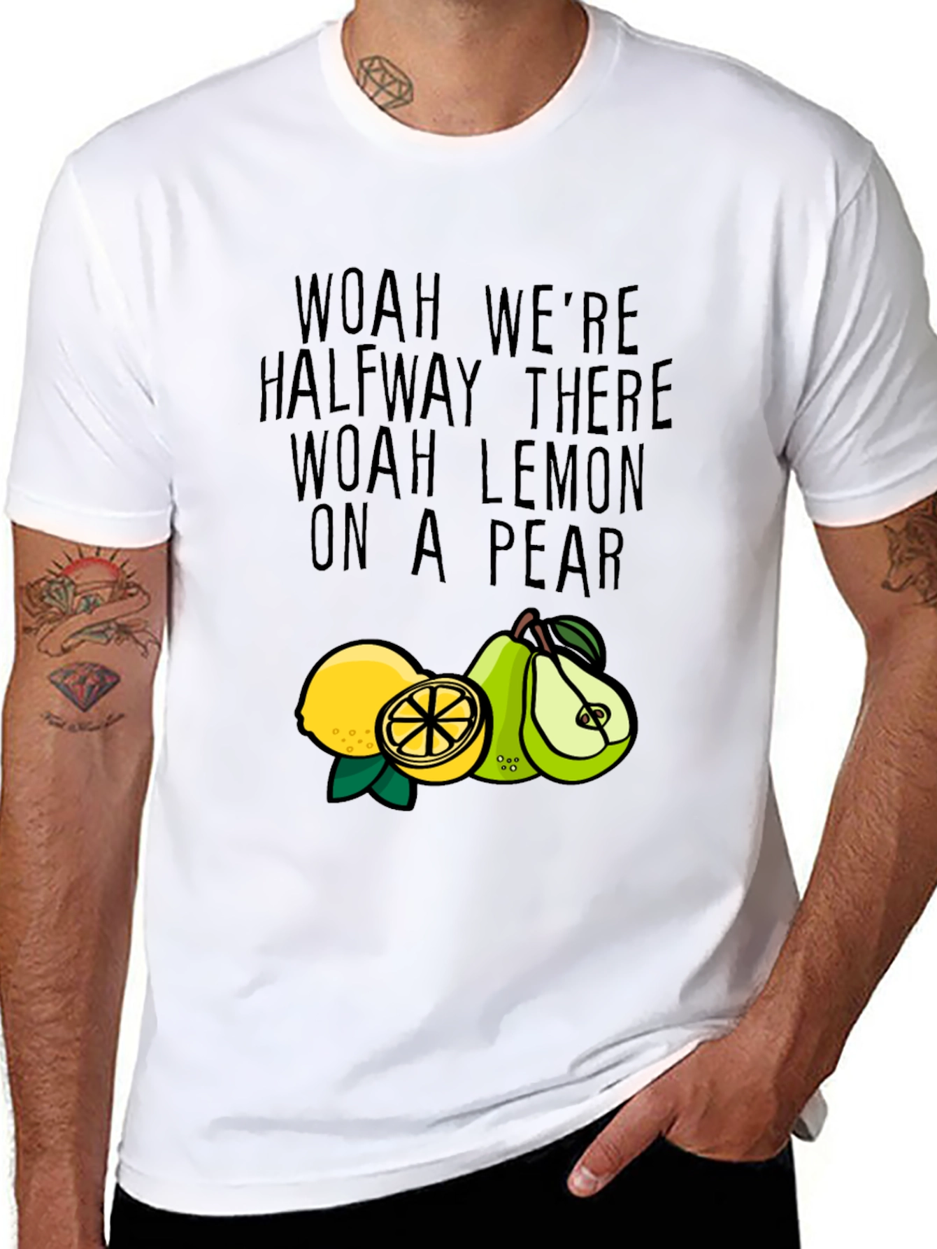 Woah Lemon On A Pear T-Shirt