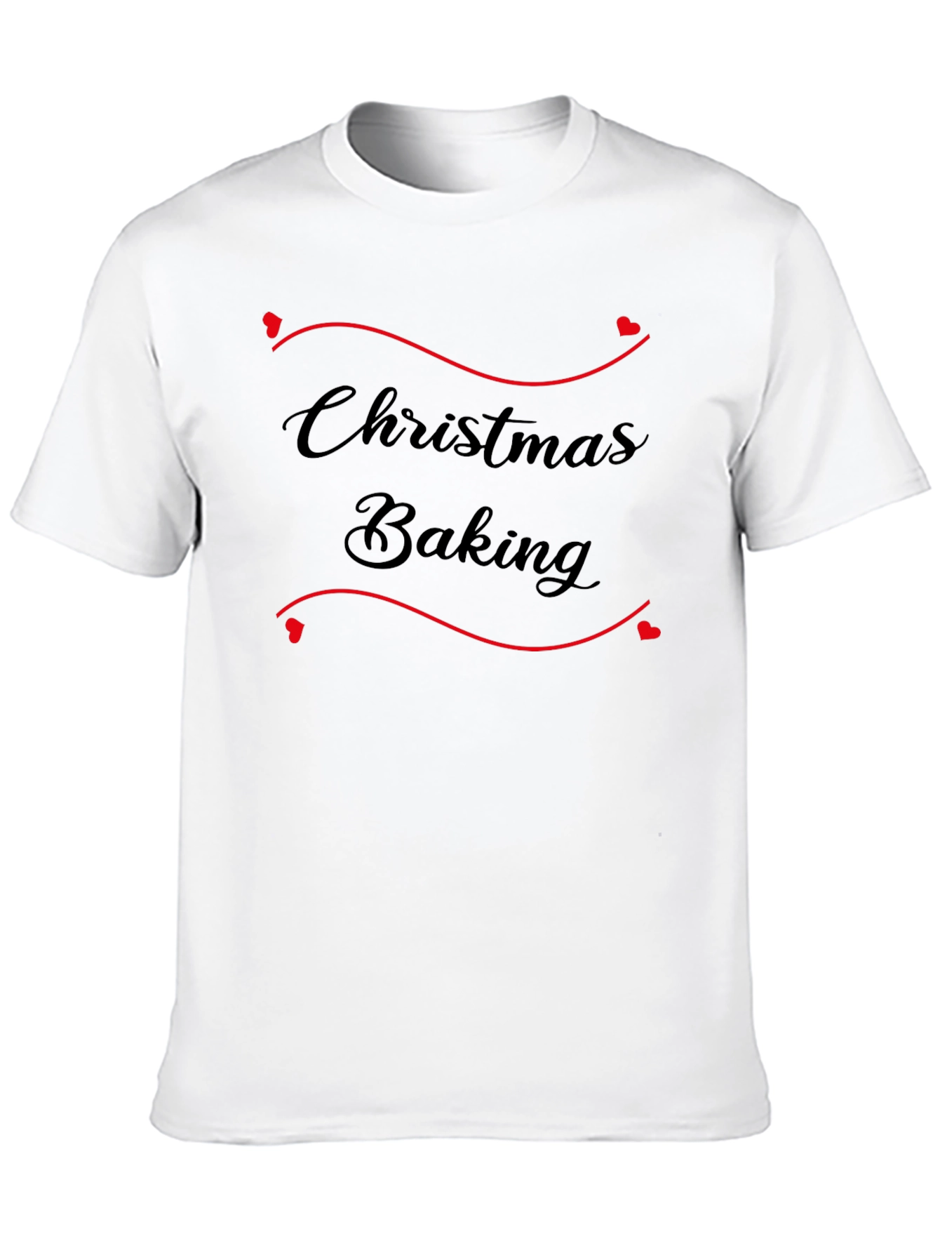 Christmas Baking Heart T-Shirt