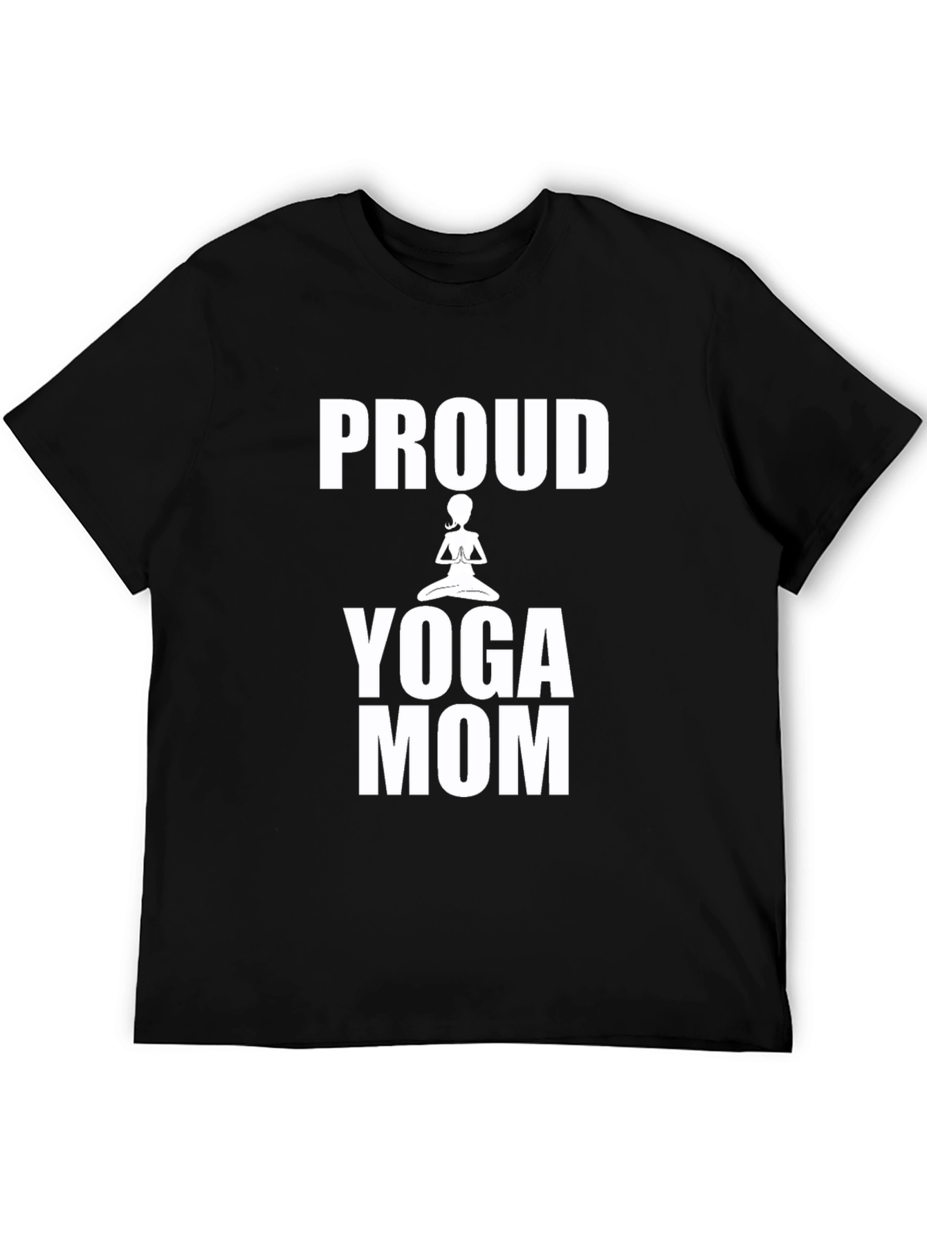 Proud Yoga Mom Graphic T-Shirt