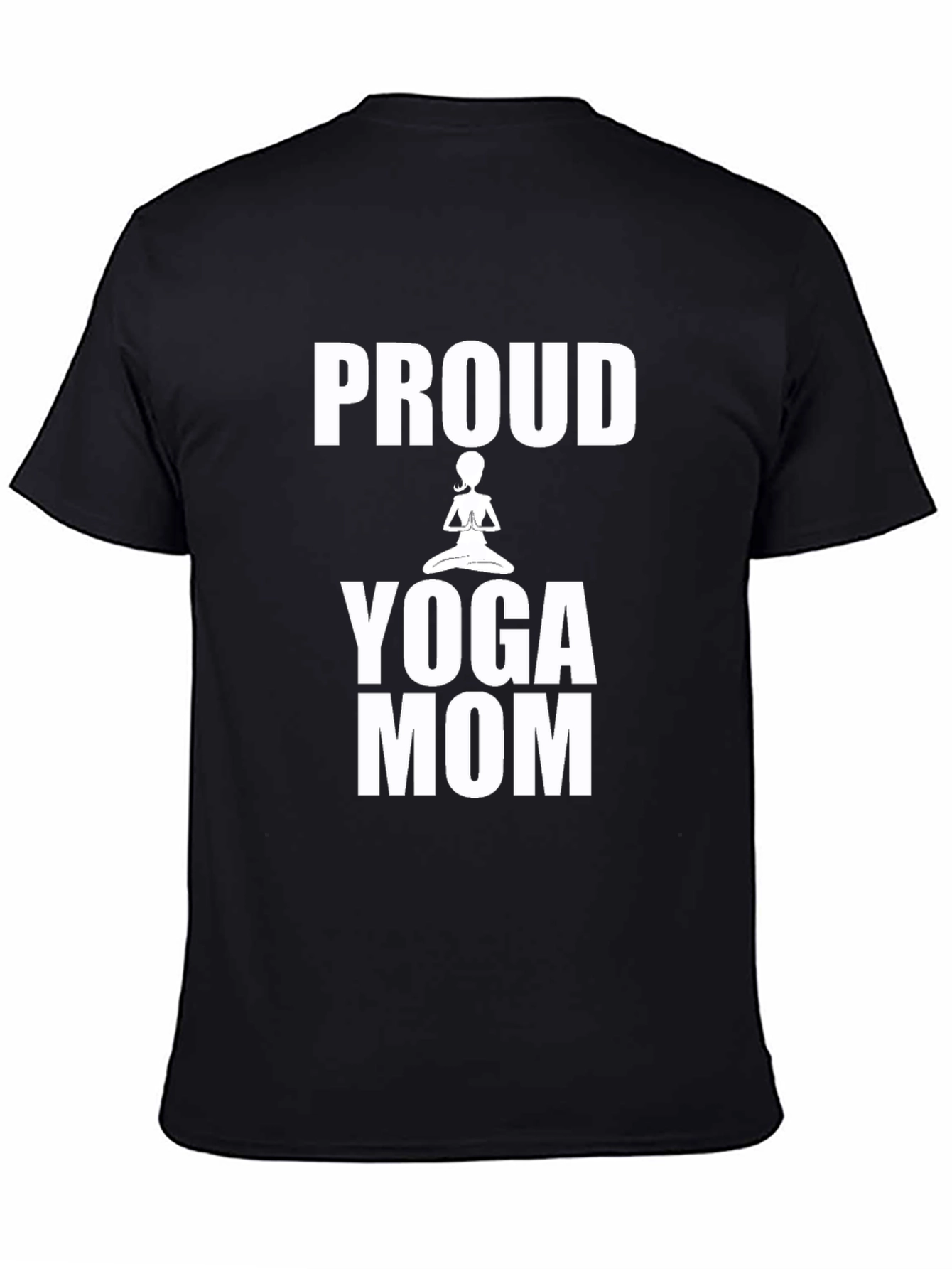 Proud Yoga Mom Graphic T-Shirt