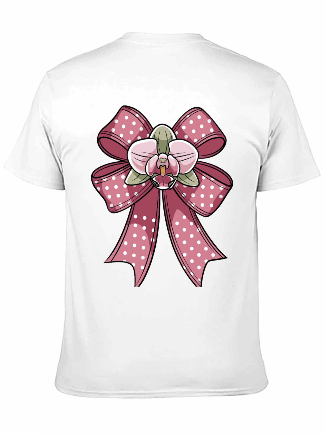 Pink Floral Bow T-Shirt