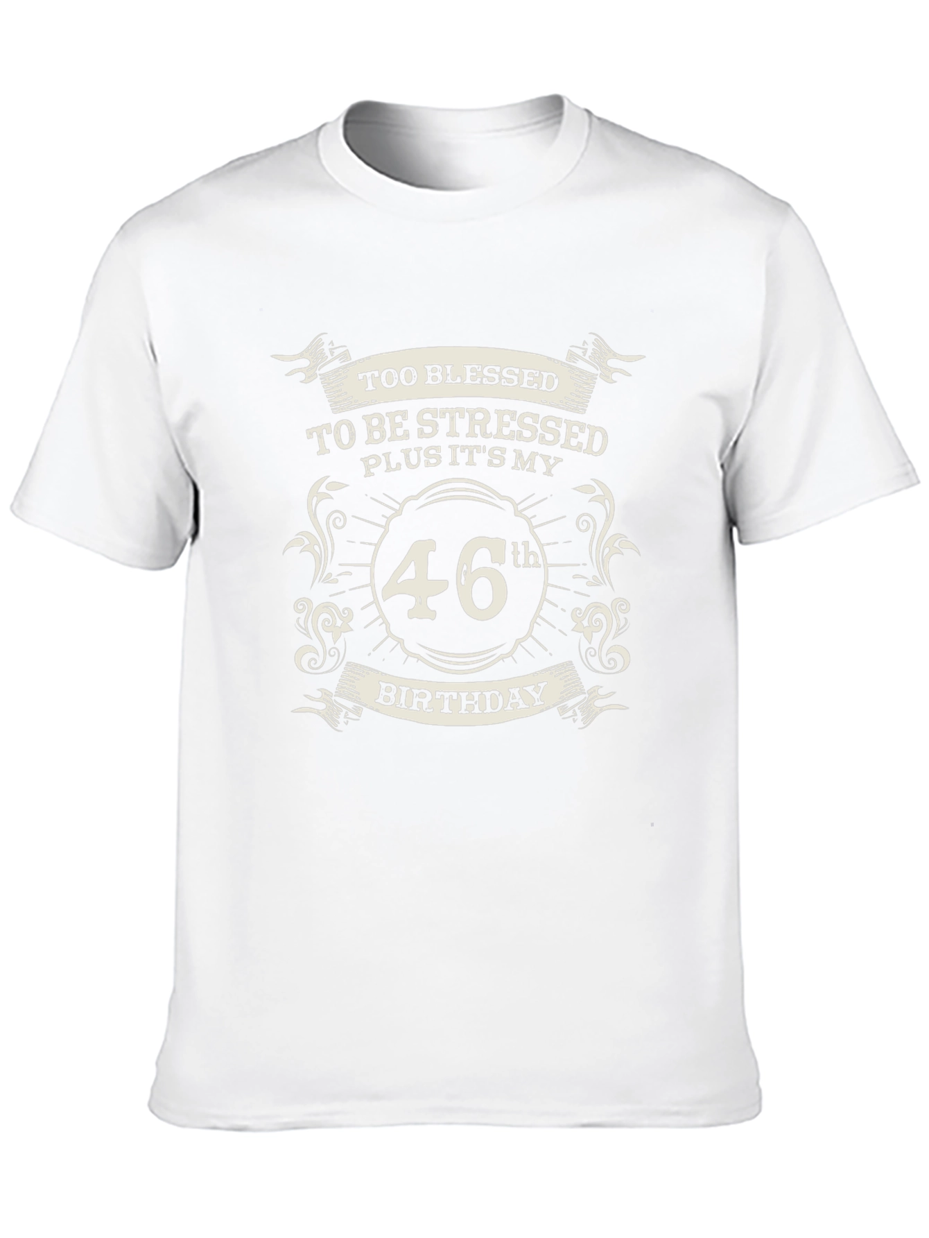 46th Birthday Blessed Graphic Tee