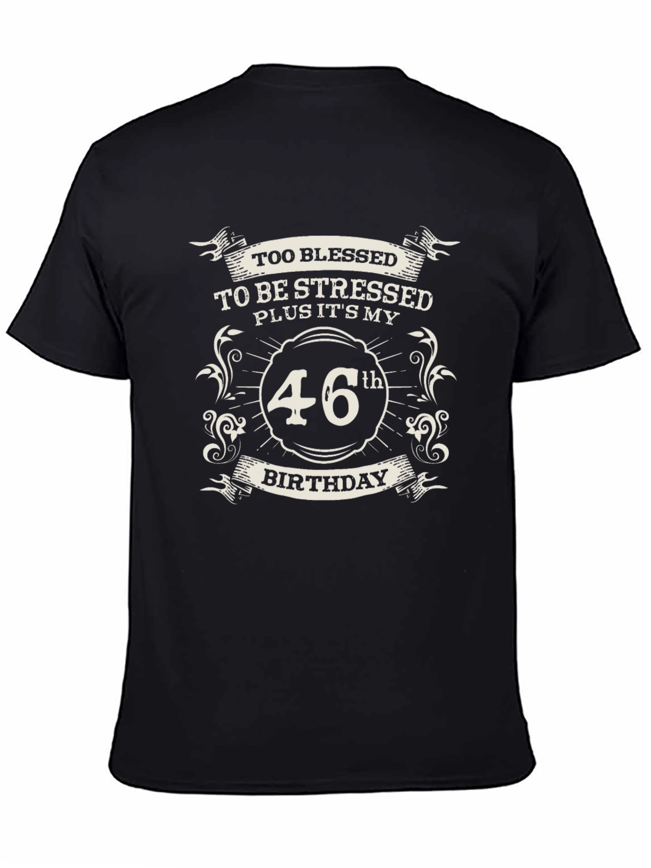 46th Birthday Blessed Graphic Tee