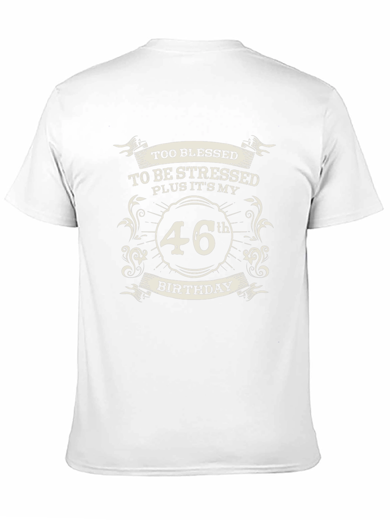 46th Birthday Blessed Graphic Tee