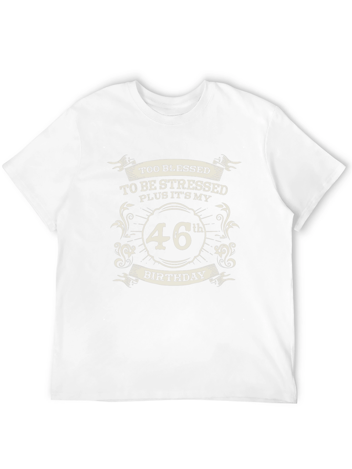 46th Birthday Blessed Graphic Tee