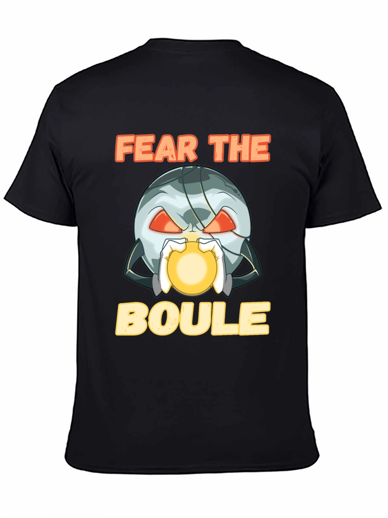 Fear the Boule Black Graphic T-Shirt