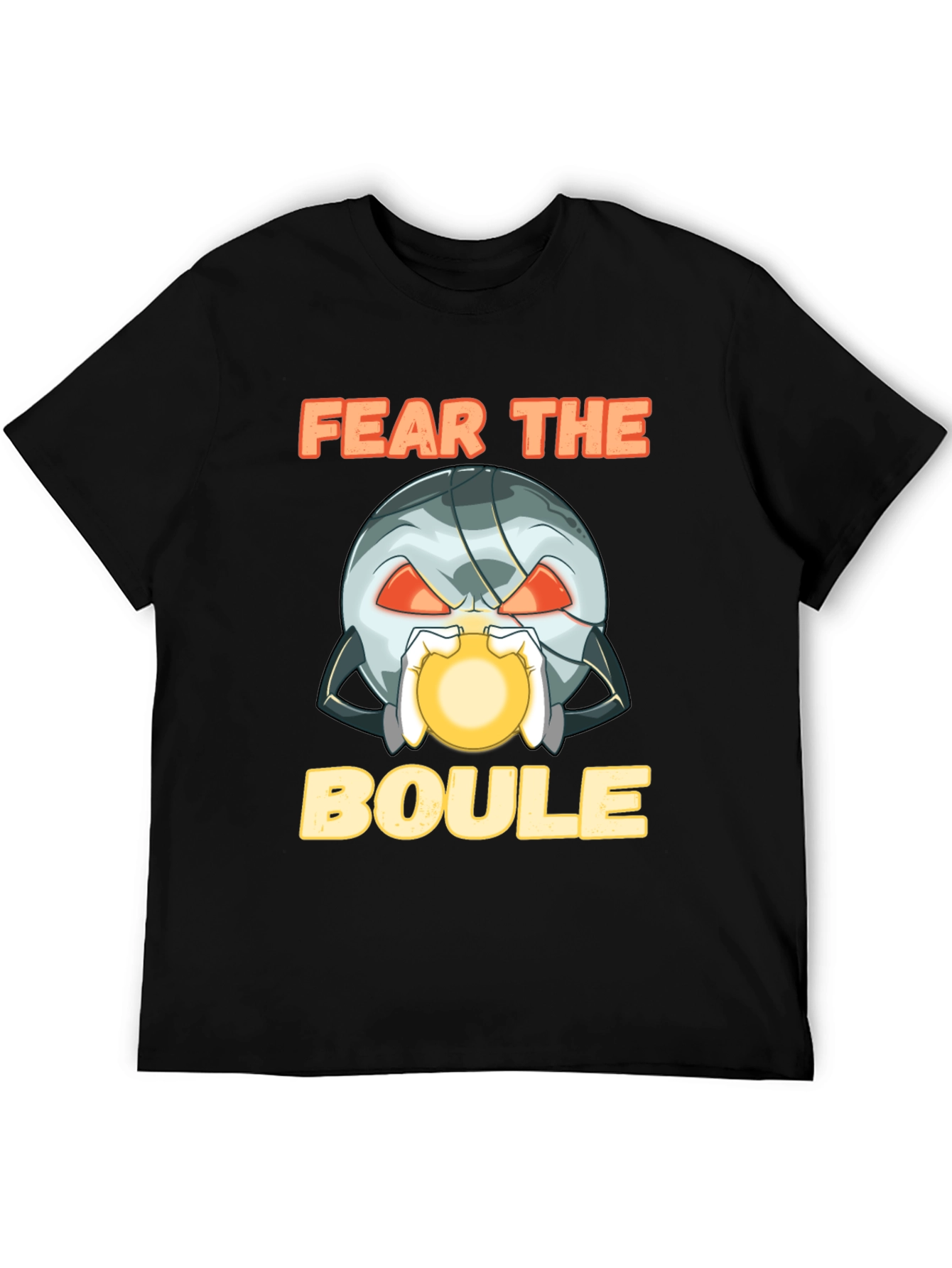 Fear the Boule Black Graphic T-Shirt