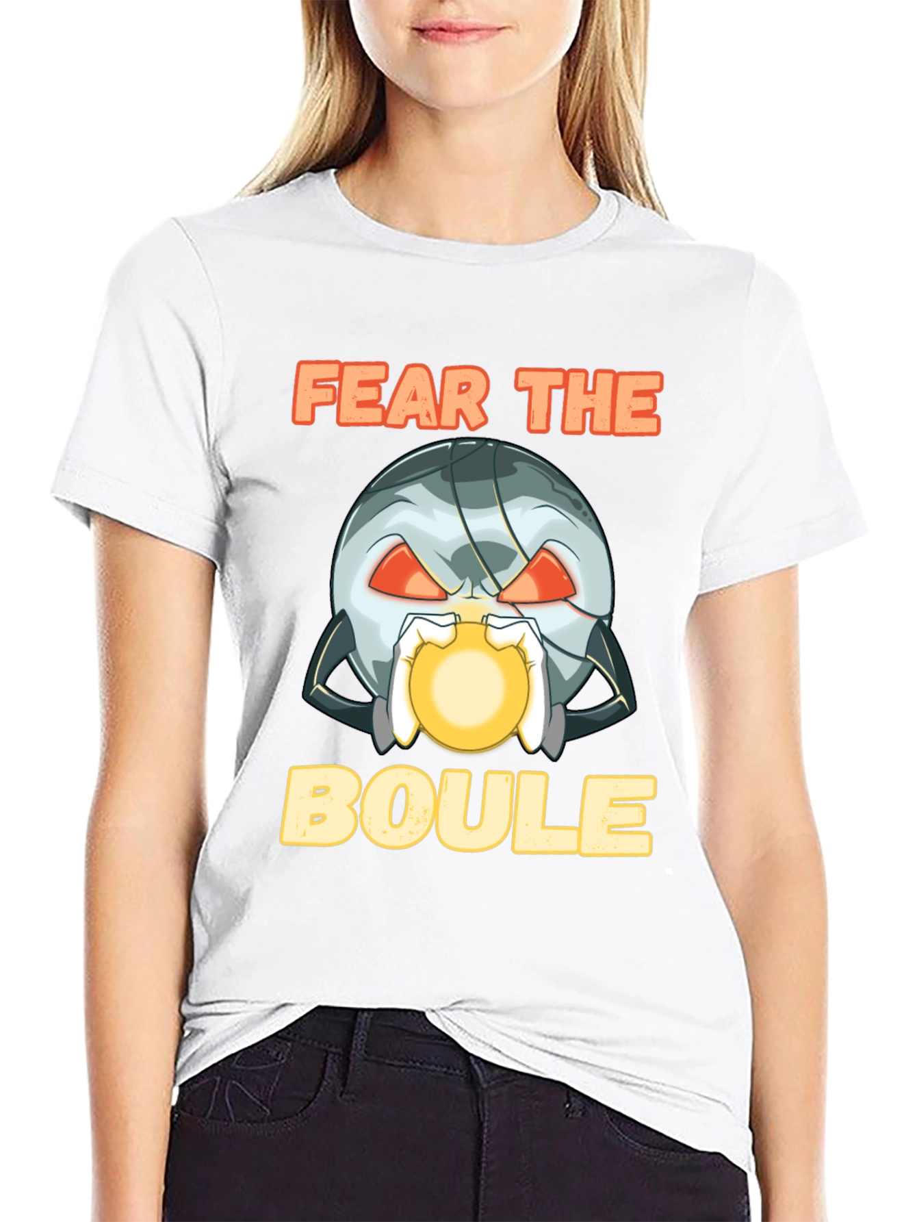 Fear the Boule Black Graphic T-Shirt