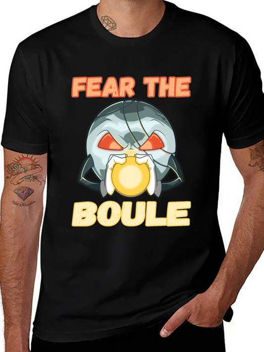 Fear the Boule Black Graphic T-Shirt