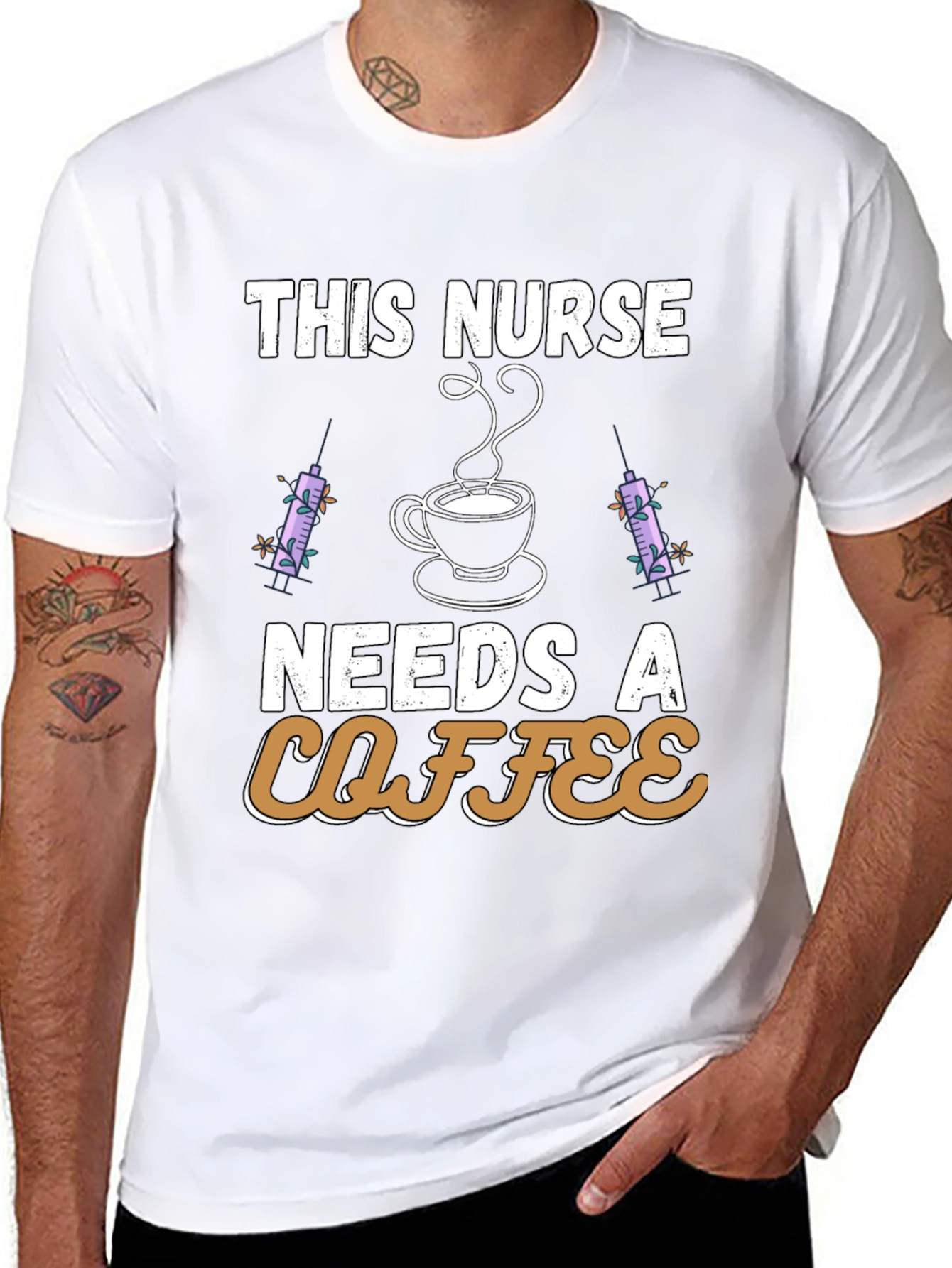 This Nurse Needs A Coffee T-Shirt