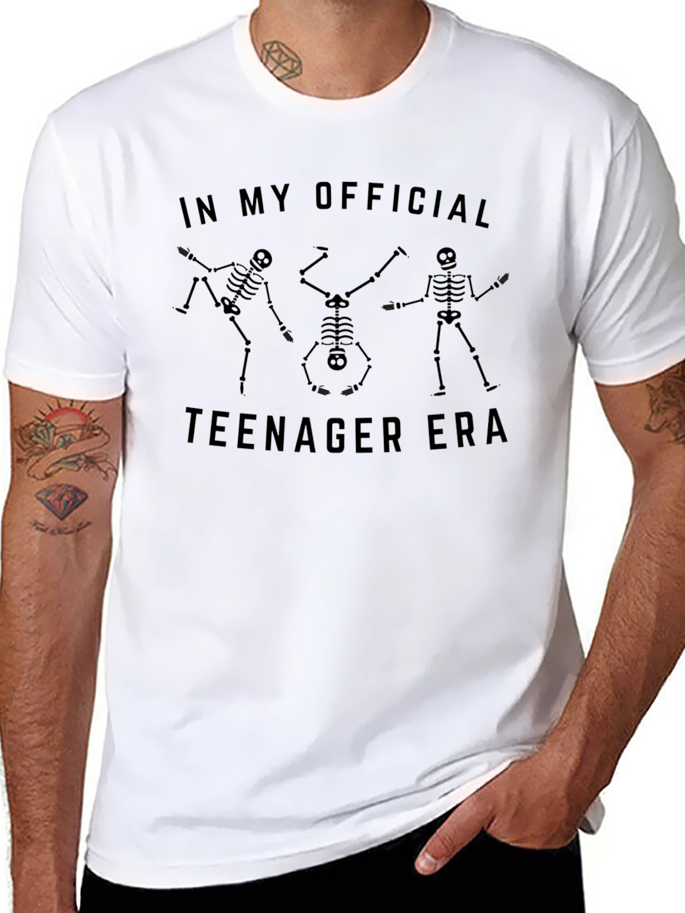 Official Teenager Era Skeleton Dance T-Shirt