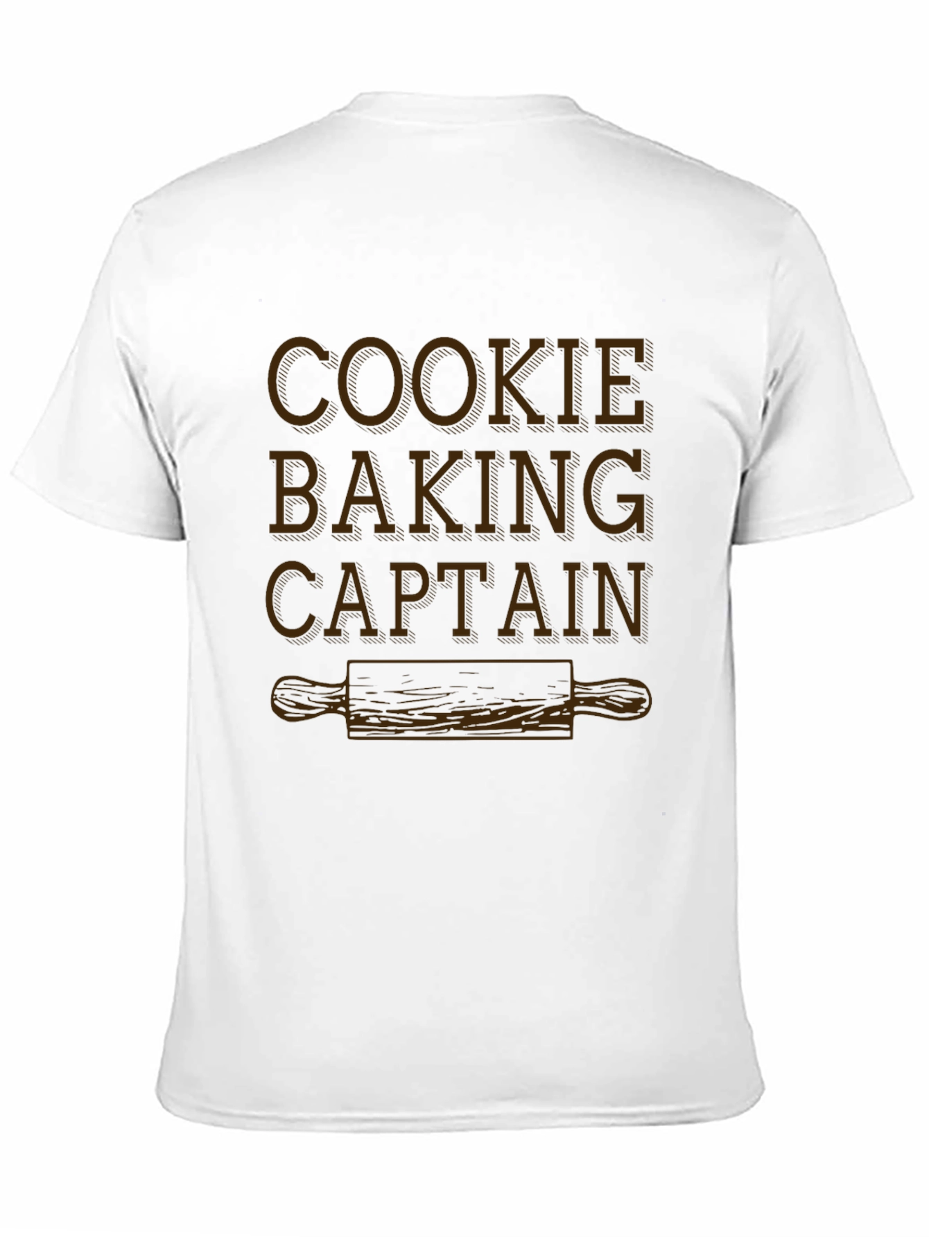 Cookie Baking Captain T-Shirt - Funny Baker Tee