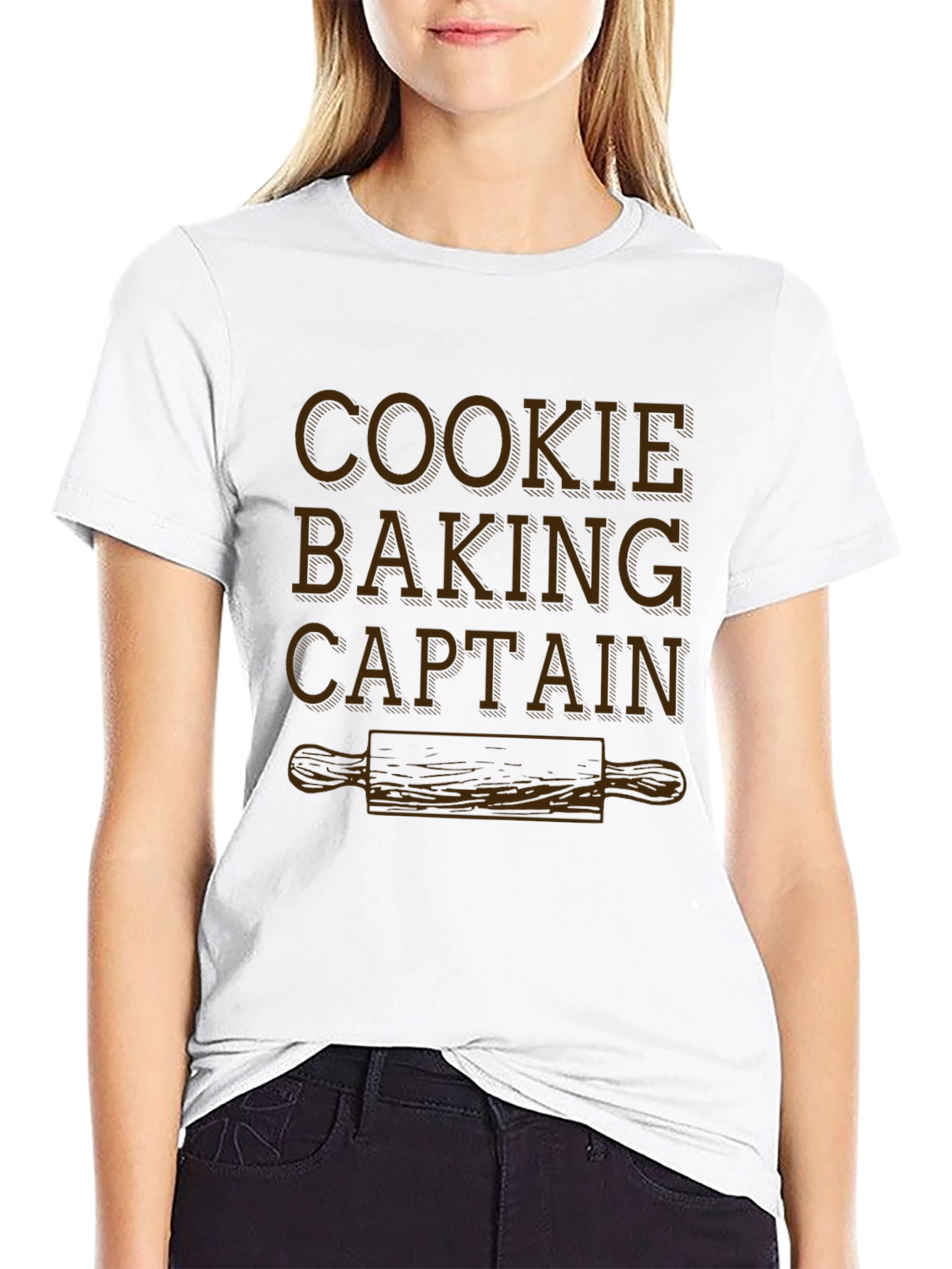 Cookie Baking Captain T-Shirt - Funny Baker Tee